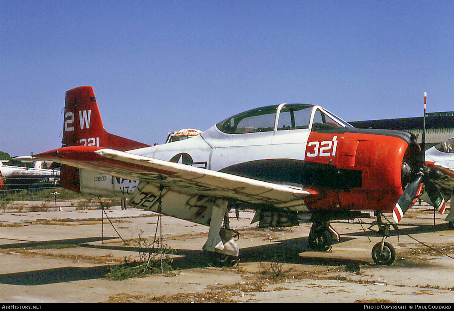 Aircraft Photo of 138103 | North American T-28B Trojan | USA - Navy | AirHistory.net #585118