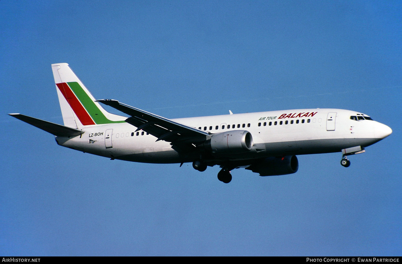 Aircraft Photo of LZ-BOH | Boeing 737-330 | Balkan Air Tour | AirHistory.net #585123