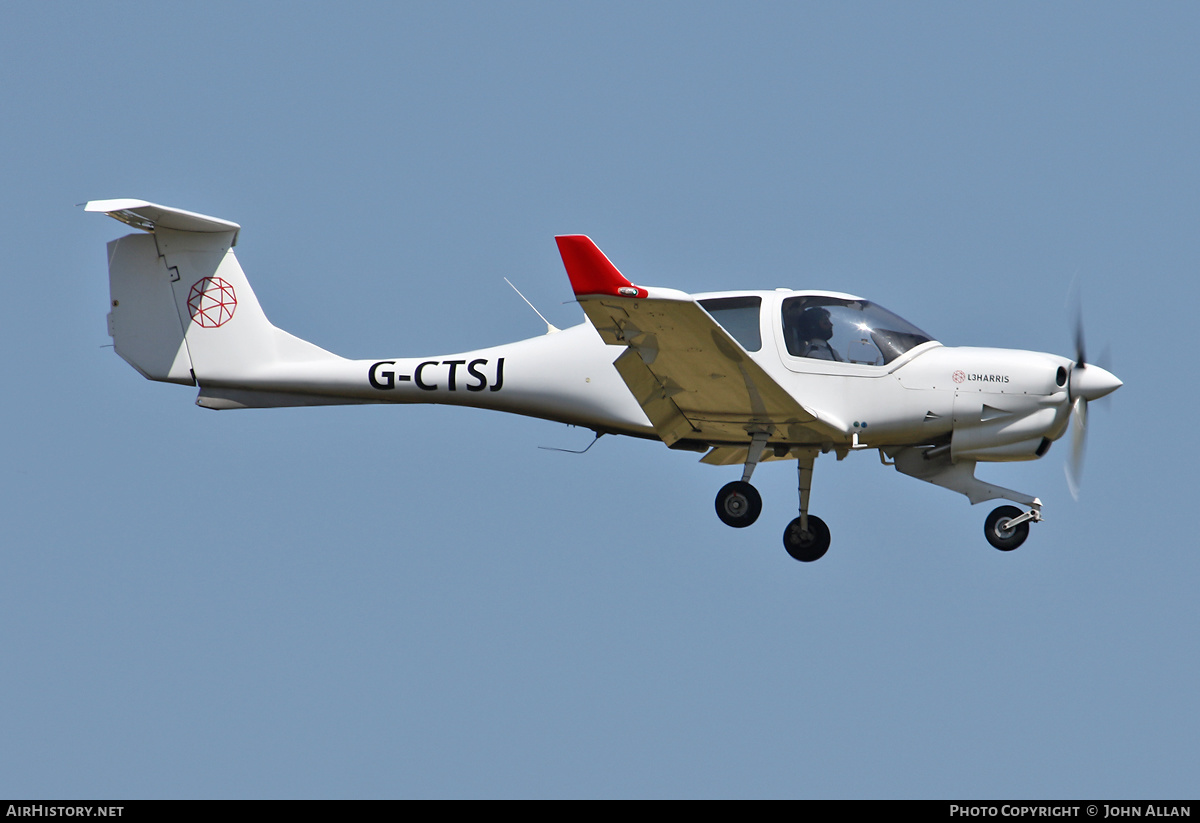 Aircraft Photo of G-CTSJ | Diamond DA40 NG Diamond Star | L3Harris Airline Academy | AirHistory.net #585136
