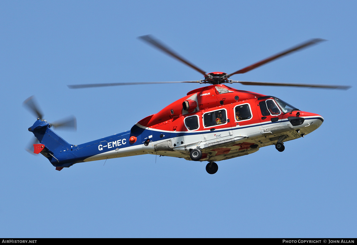Aircraft Photo of G-EMEC | Eurocopter EC-175B | CHC Helicopters | AirHistory.net #585138