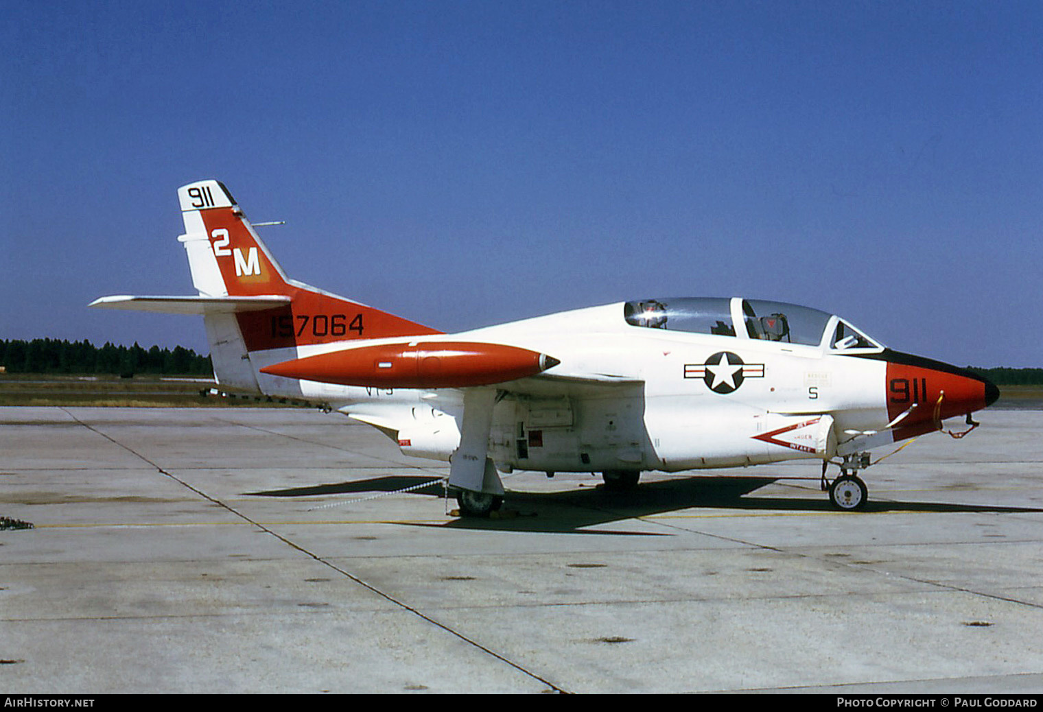 Aircraft Photo of 157064 | North American Rockwell T-2C Buckeye | USA - Navy | AirHistory.net #585147