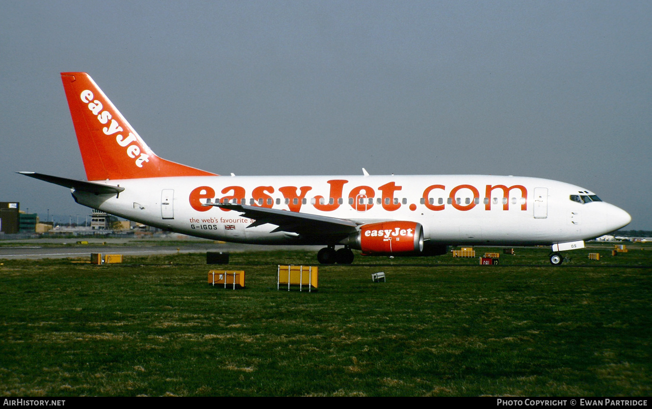 Aircraft Photo of G-IGOS | Boeing 737-3L9 | EasyJet | AirHistory.net #585150