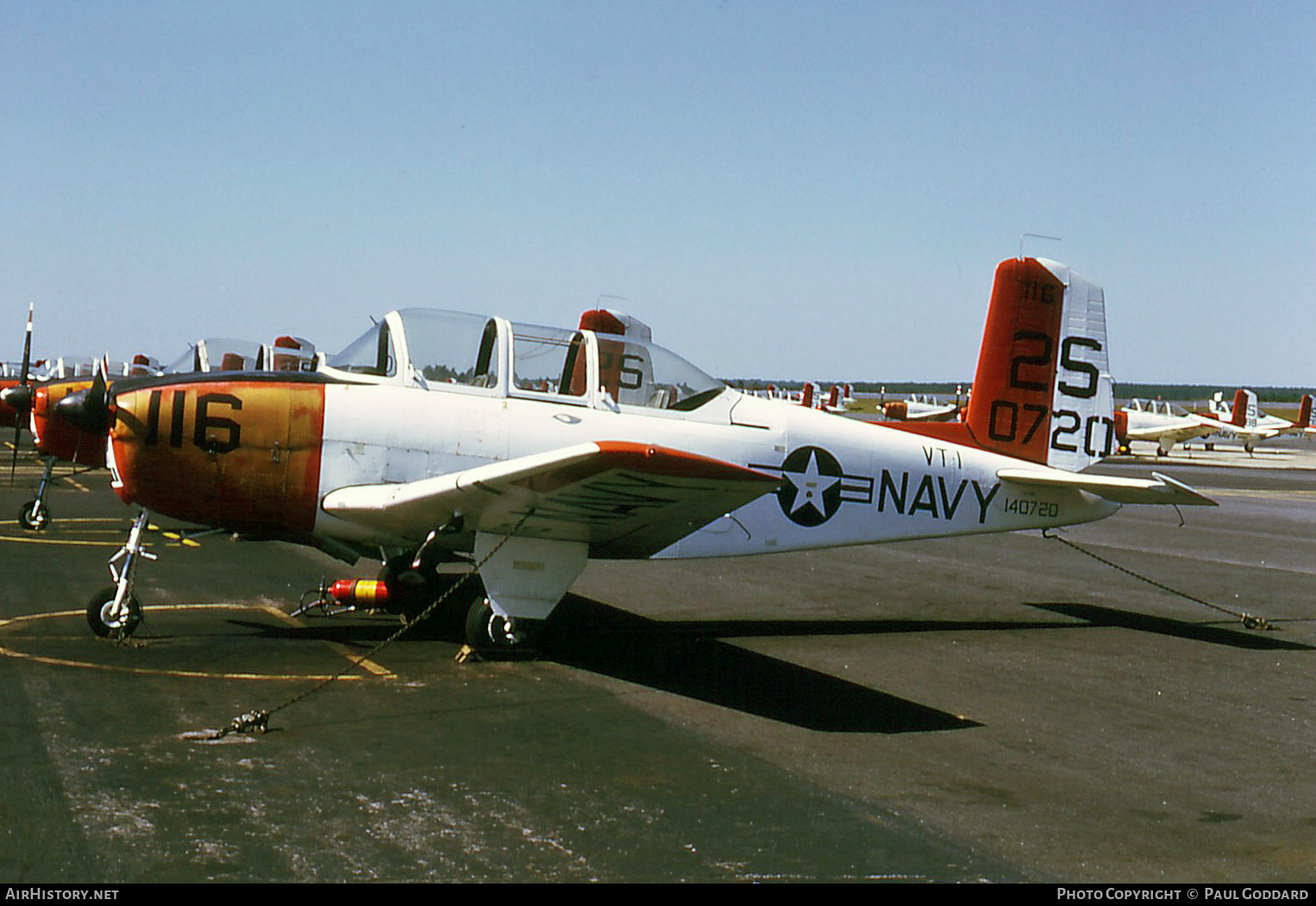 Aircraft Photo of 140720 / 0720 | Beech T-34B Mentor | USA - Navy | AirHistory.net #585160