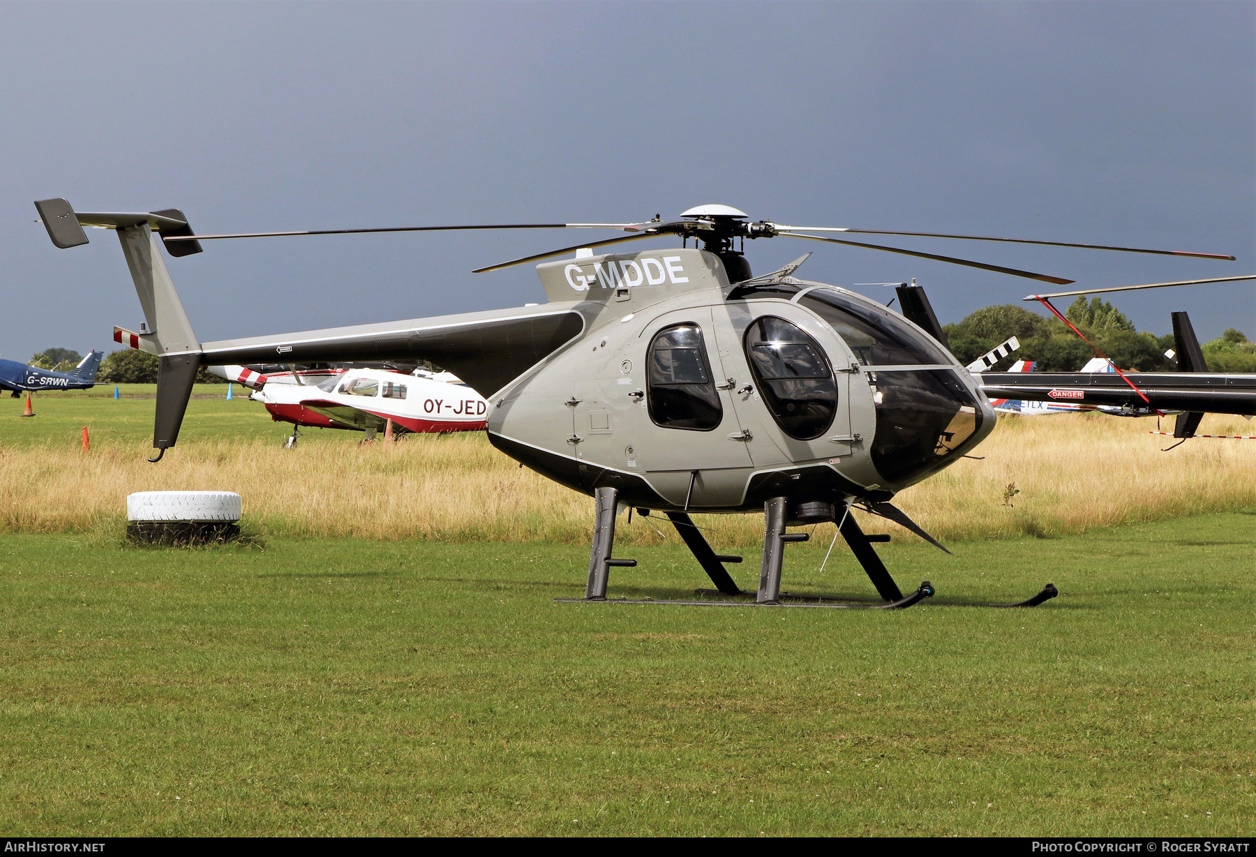 Aircraft Photo of G-MDDE | MD Helicopters MD-500E (369E) | AirHistory.net #585167