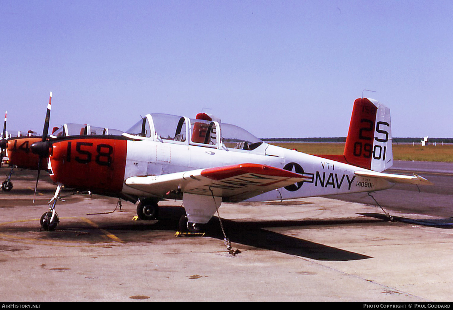 Aircraft Photo of 140901 / 0901 | Beech T-34B Mentor (D45) | USA - Navy | AirHistory.net #585176