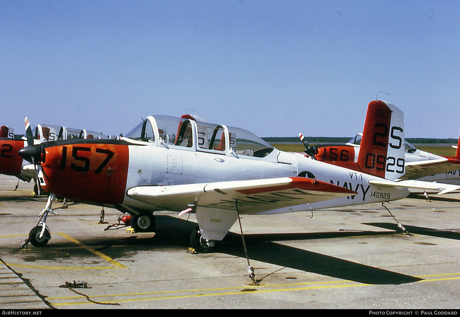 Aircraft Photo of 140929 / 0929 | Beech T-34B Mentor (D45) | USA - Navy | AirHistory.net #585192