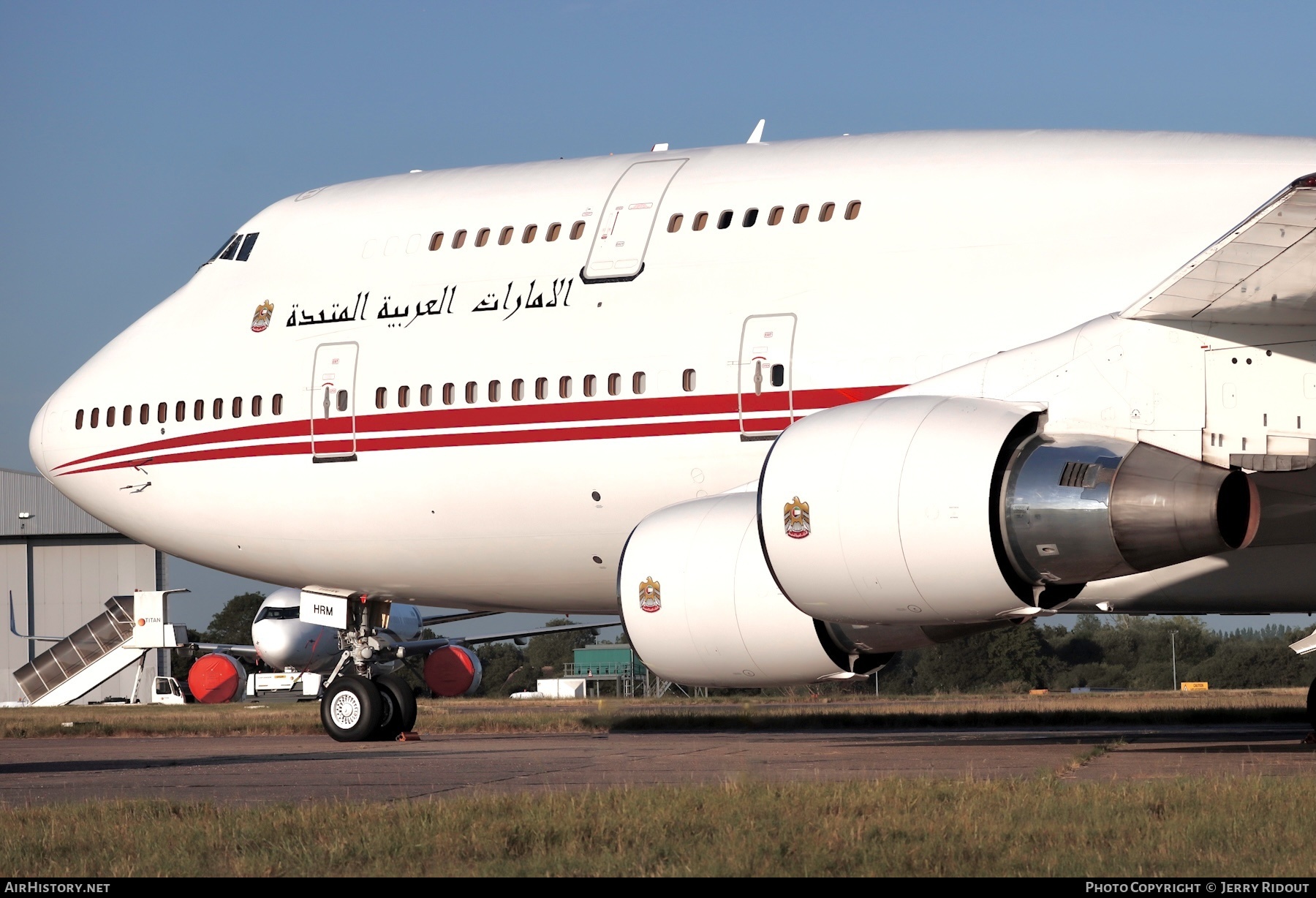 Aircraft Photo of A6-HRM | Boeing 747-422 | United Arab Emirates Government | AirHistory.net #585210
