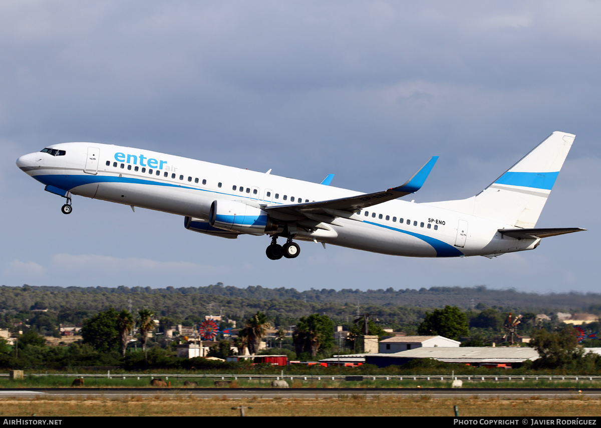 Aircraft Photo of SP-ENO | Boeing 737-8AS | Enter Air | AirHistory.net #585222