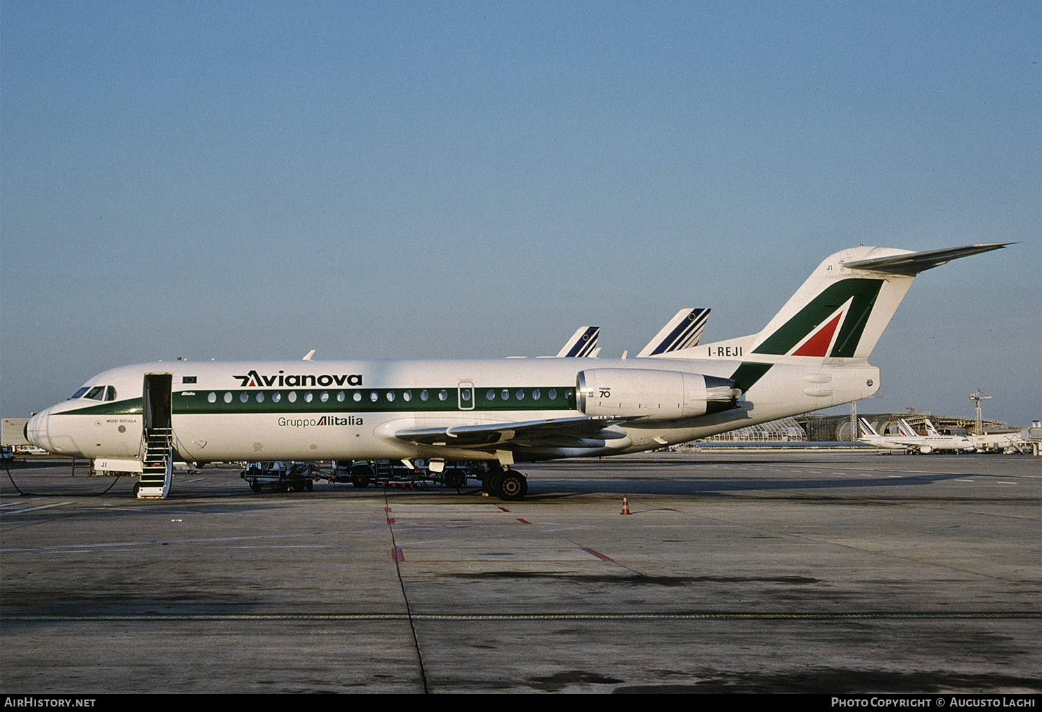 Aircraft Photo of I-REJI | Fokker 70 (F28-0070) | Avianova | AirHistory.net #585246