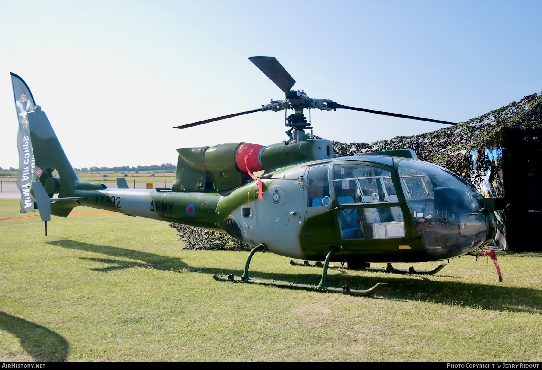 Aircraft Photo of XX392 | Aerospatiale SA-341B Gazelle AH1 | UK - Army | AirHistory.net #585251