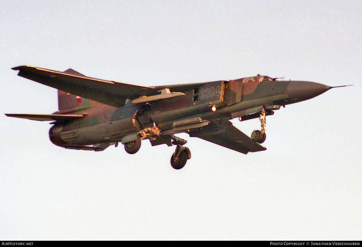 Aircraft Photo of 3304 | Mikoyan-Gurevich MiG-23ML | Czechoslovakia - Air Force | AirHistory.net #585258