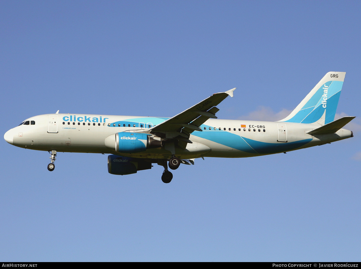 Aircraft Photo of EC-GRG | Airbus A320-211 | Clickair | AirHistory.net #585265