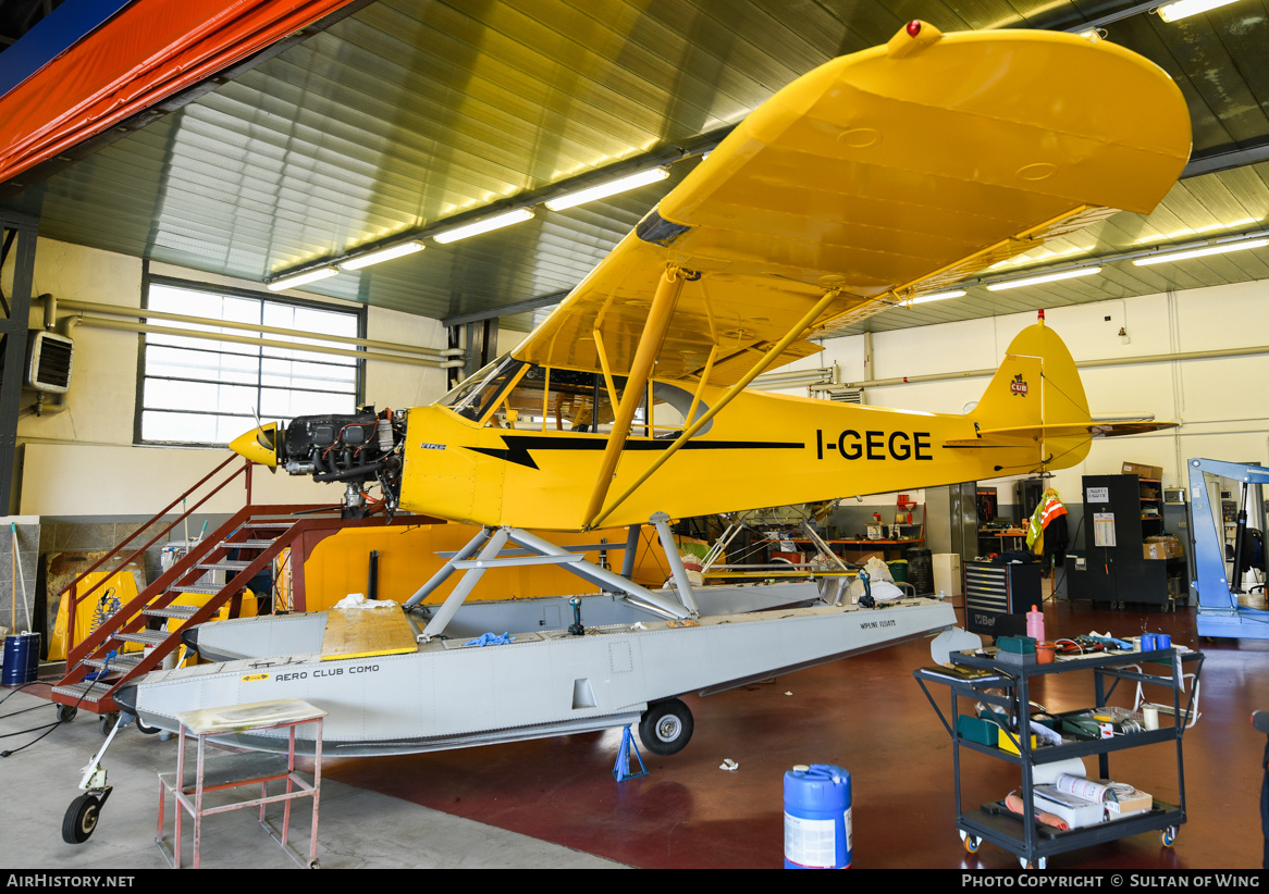 Aircraft Photo of I-GEGE | Piper PA-18-150 Super Cub | Aero Club Como | AirHistory.net #585266