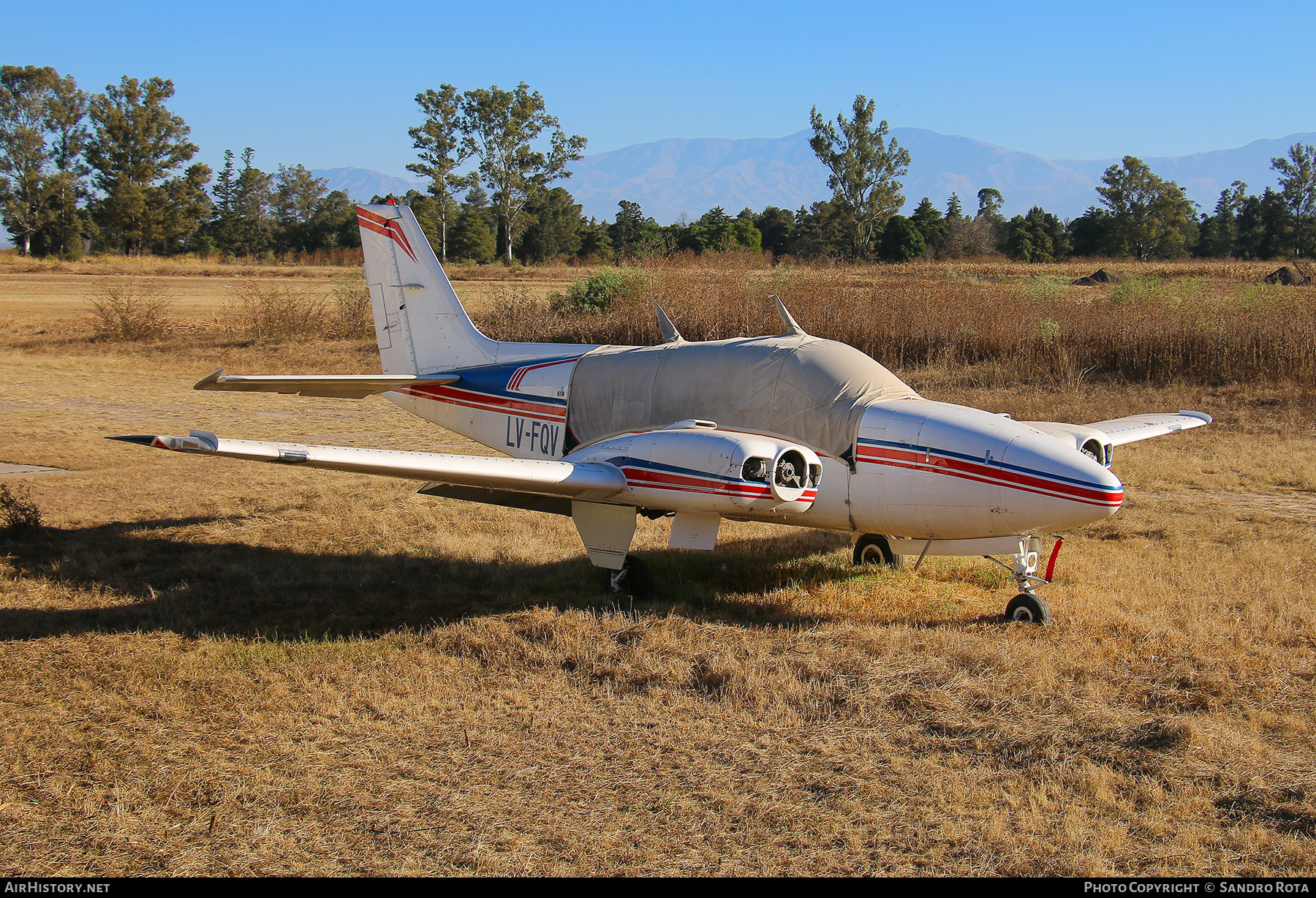 Aircraft Photo of LV-FQV | Beech 58 Baron | AirHistory.net #585271