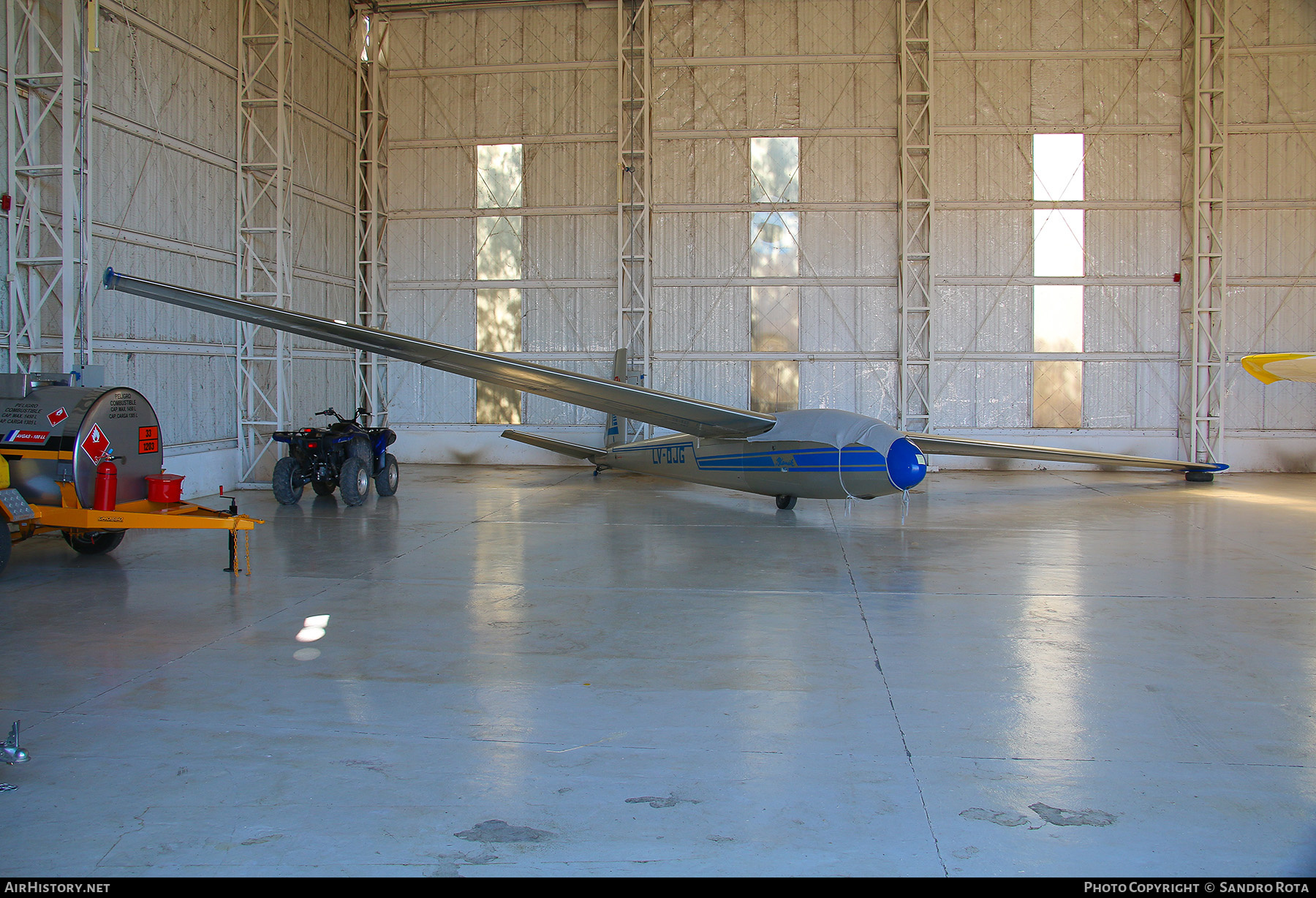 Aircraft Photo of LV-DJG | Let L-13 Blanik | Plumaria | AirHistory.net #585272