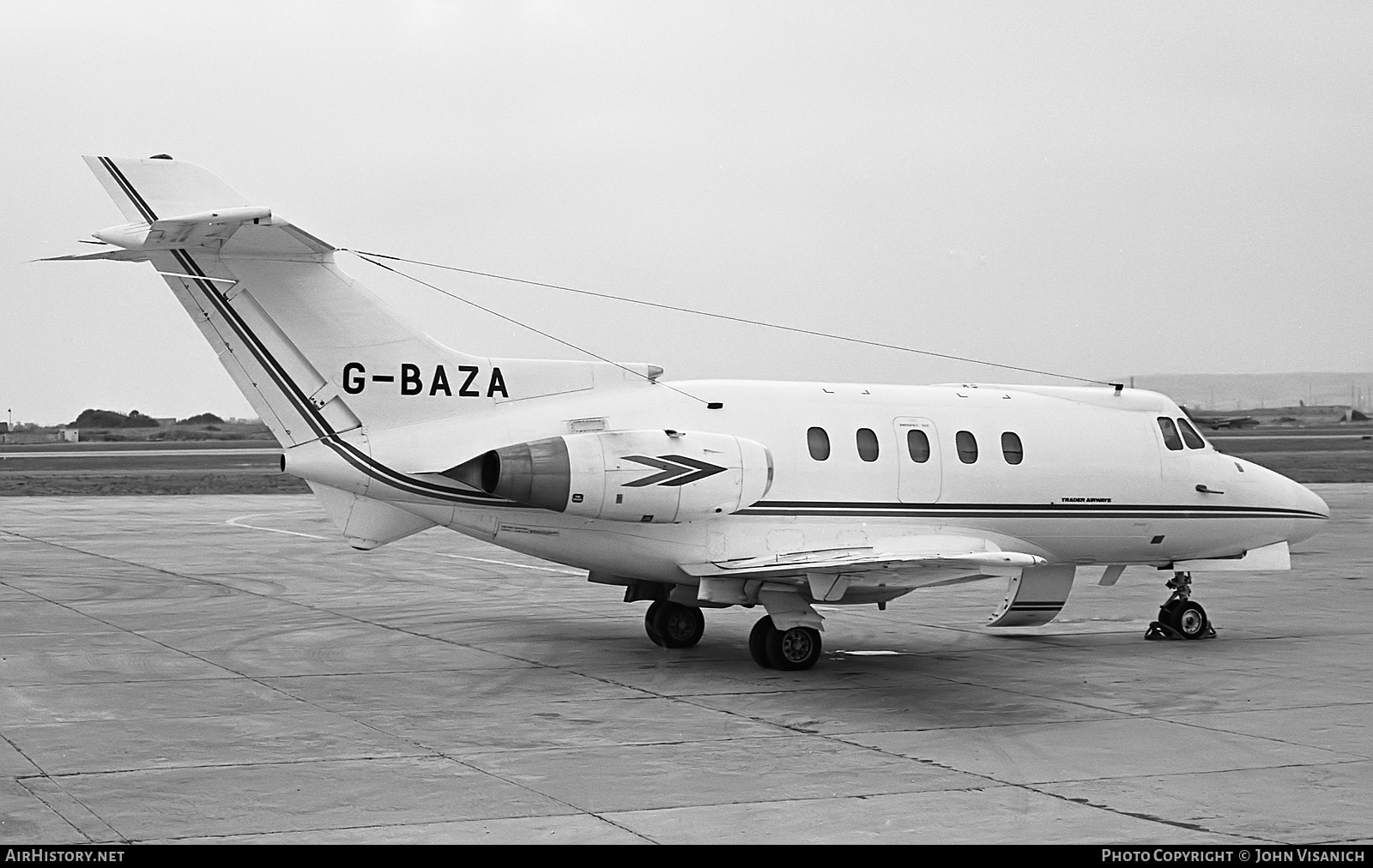 Aircraft Photo of G-BAZA | Hawker Siddeley HS-125-403B | Trader Airways | AirHistory.net #585286
