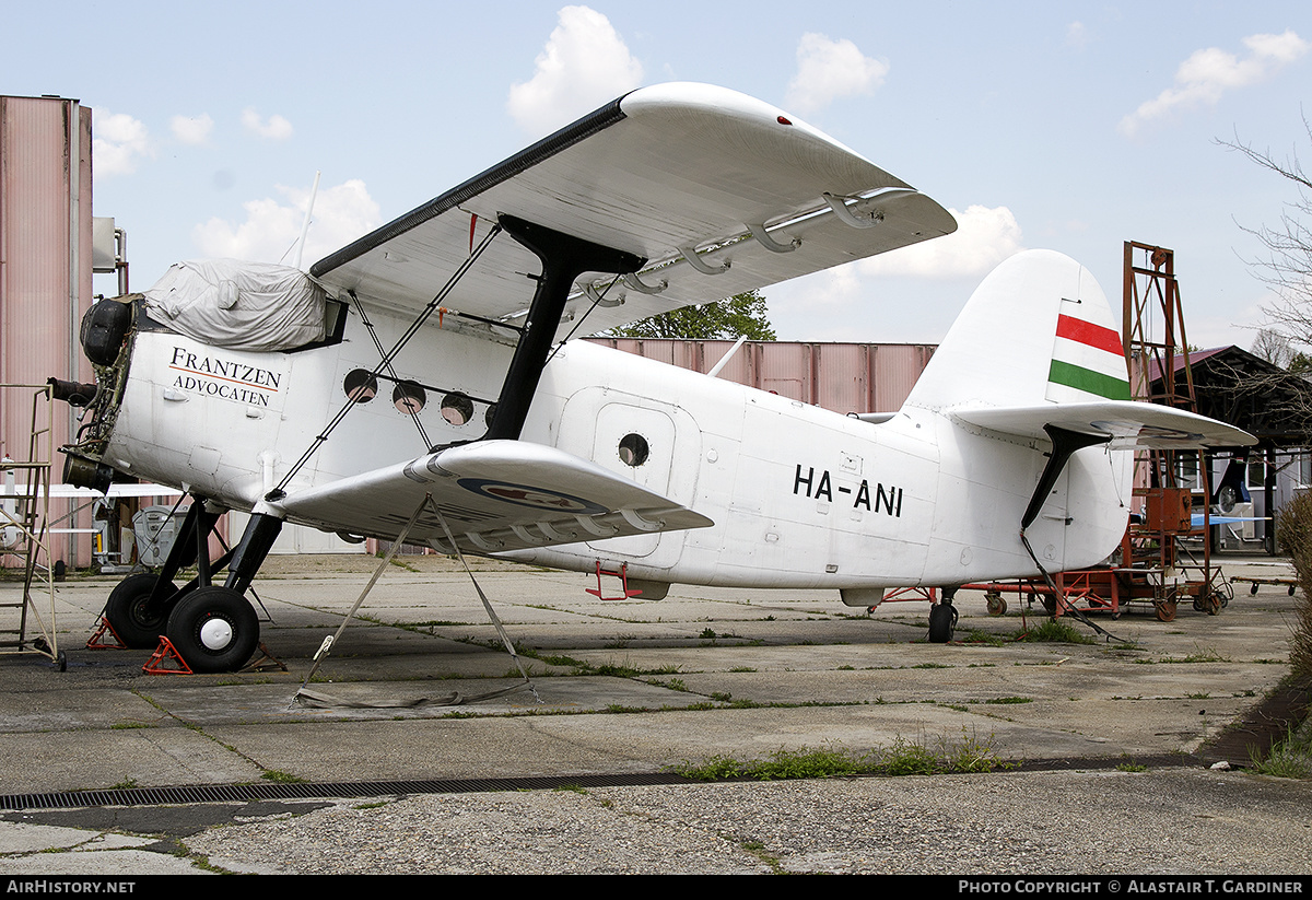 Aircraft Photo of HA-ANI | Antonov An-2P | AirHistory.net #585306