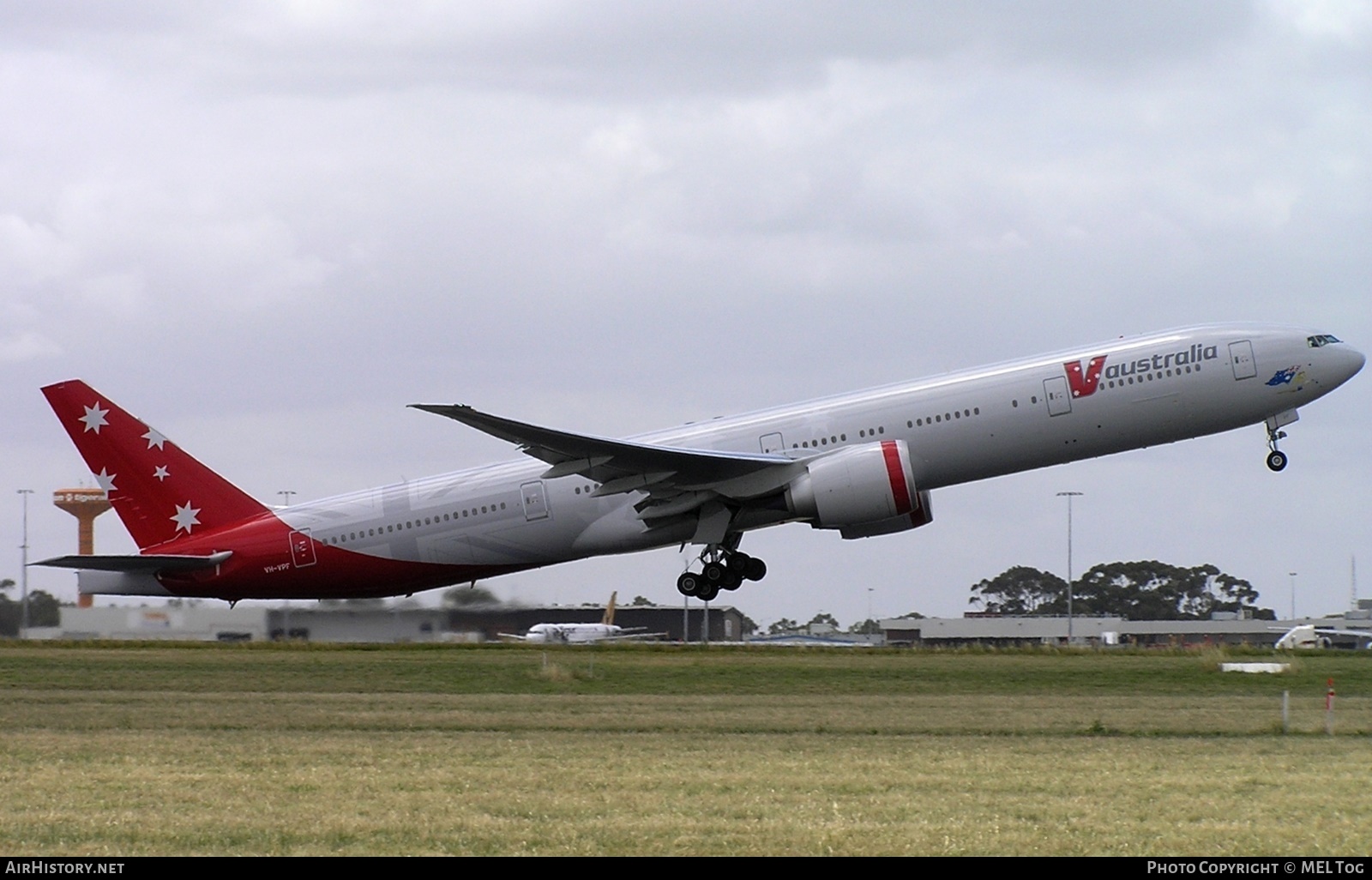 Aircraft Photo of VH-VPF | Boeing 777-3ZG/ER | V Australia | AirHistory.net #585311