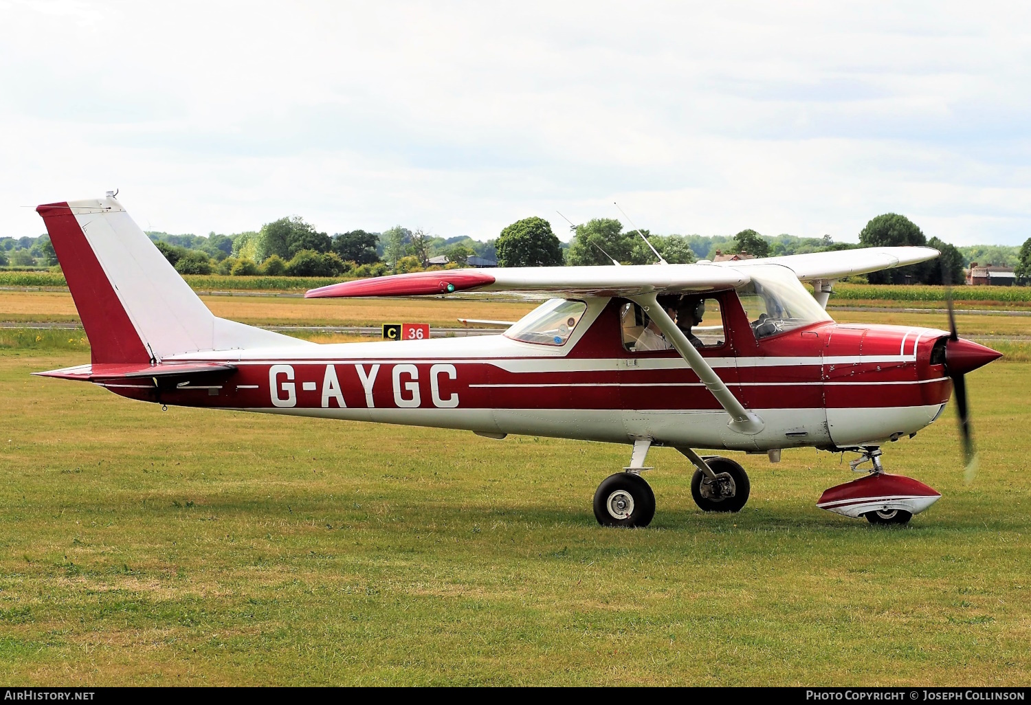 Aircraft Photo of G-AYGC | Reims F150K | AirHistory.net #585316