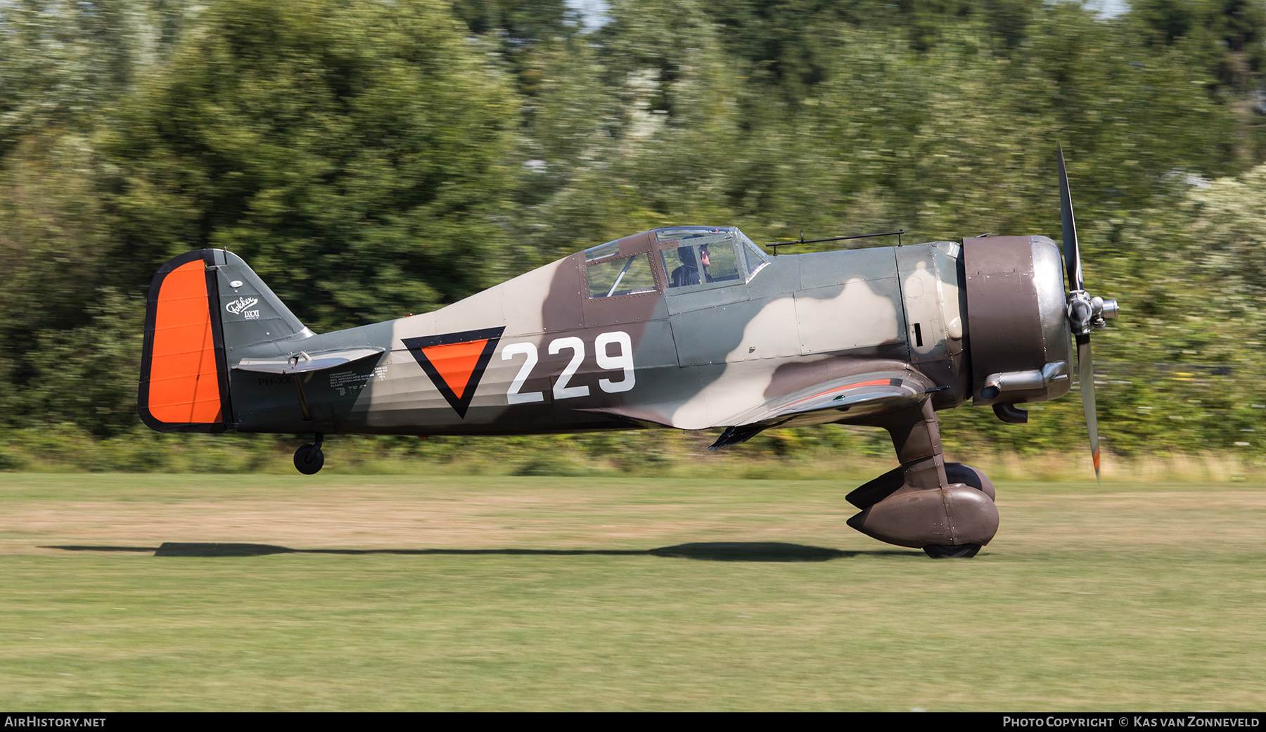 Aircraft Photo of PH-XXI / 229 | Fokker D.XXI (replica) | Netherlands - Air Force | AirHistory.net #585317