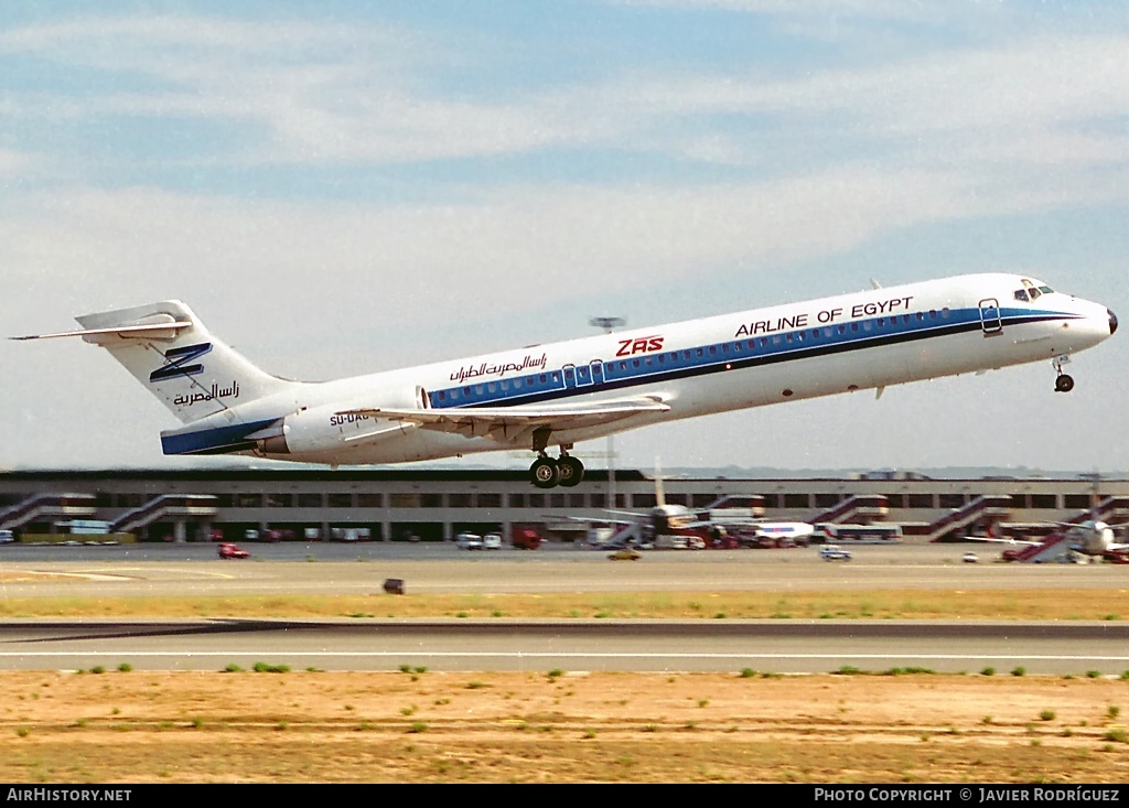 Aircraft Photo of SU-DAO | McDonnell Douglas MD-87 (DC-9-87) | ZAS Airline of Egypt | AirHistory.net #585319