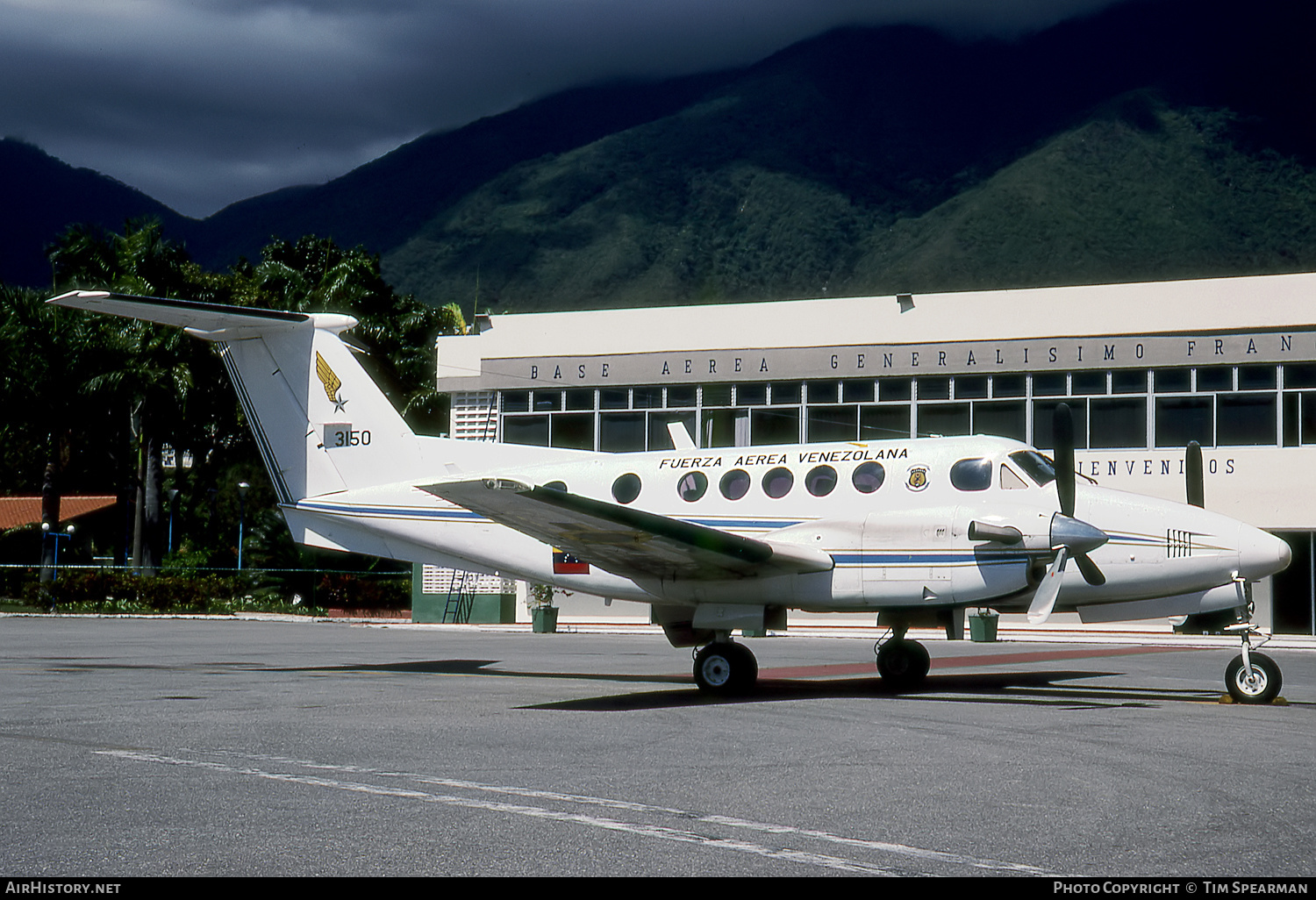 Aircraft Photo of 3150 | Beech 200 Super King Air | Venezuela - Air Force | AirHistory.net #585349