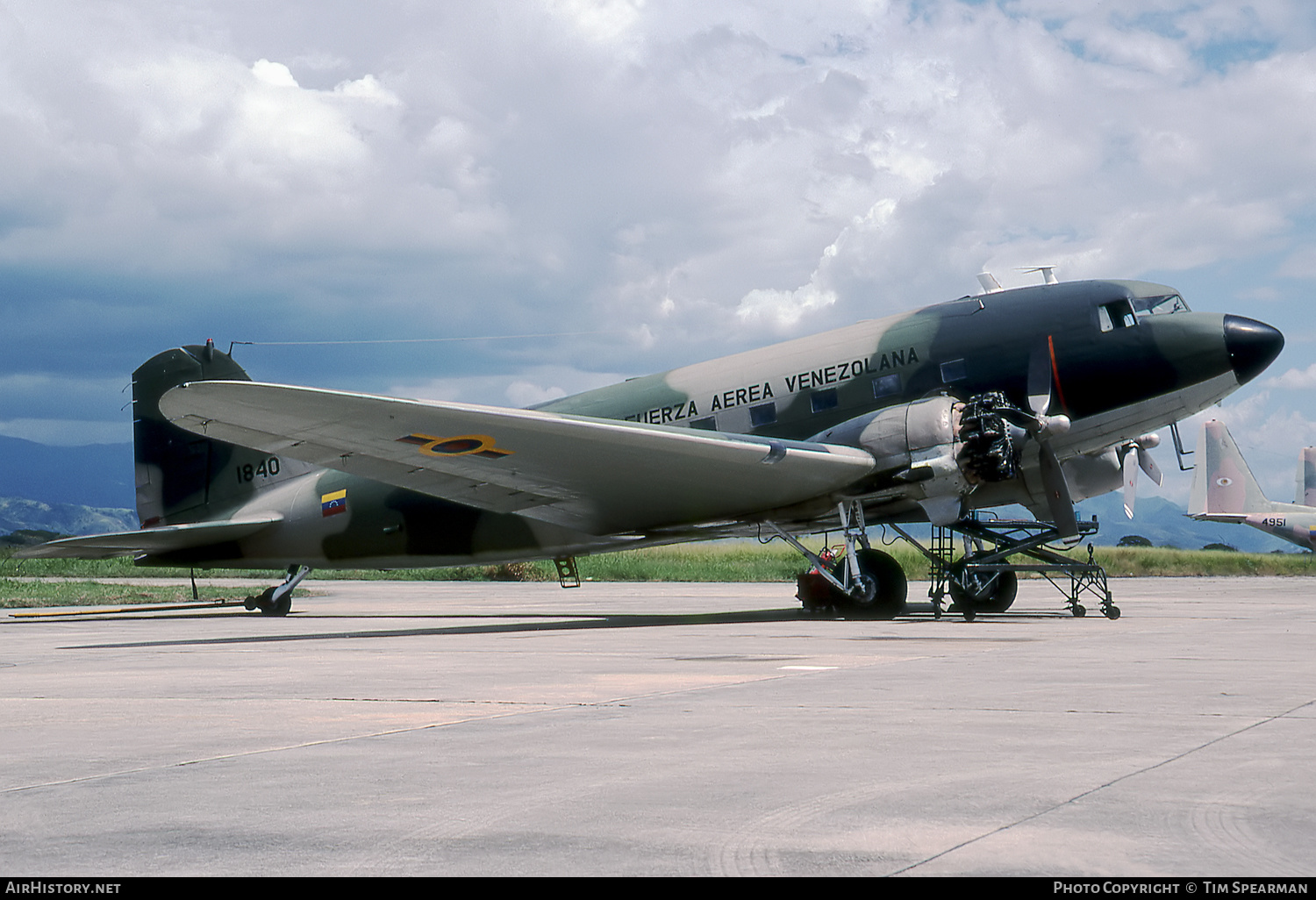 Aircraft Photo of 1840 | Douglas C-47A Skytrain | Venezuela - Air Force | AirHistory.net #585355
