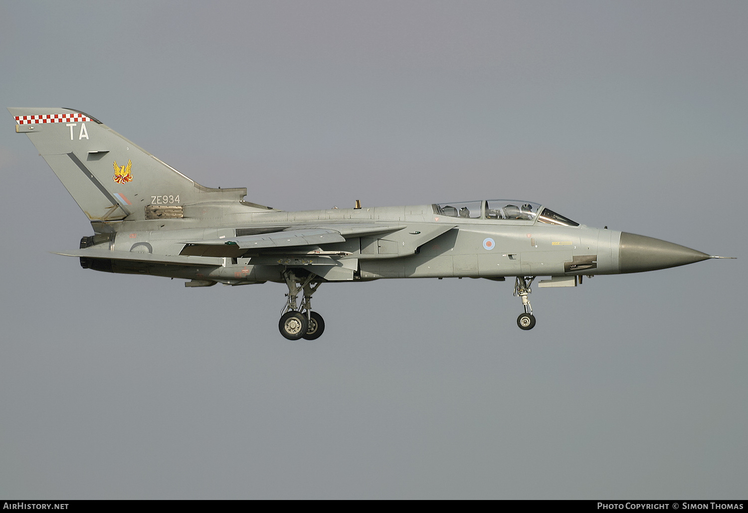 Aircraft Photo of ZE934 | Panavia Tornado F3 | UK - Air Force | AirHistory.net #585376