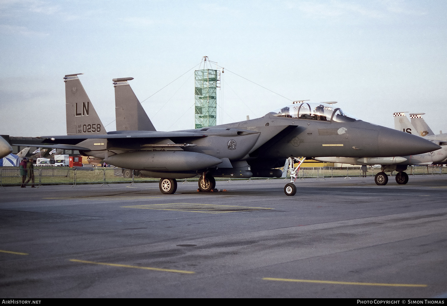 Aircraft Photo of 90-0258 / AF90-258 | McDonnell Douglas F-15E Strike Eagle | USA - Air Force | AirHistory.net #585377