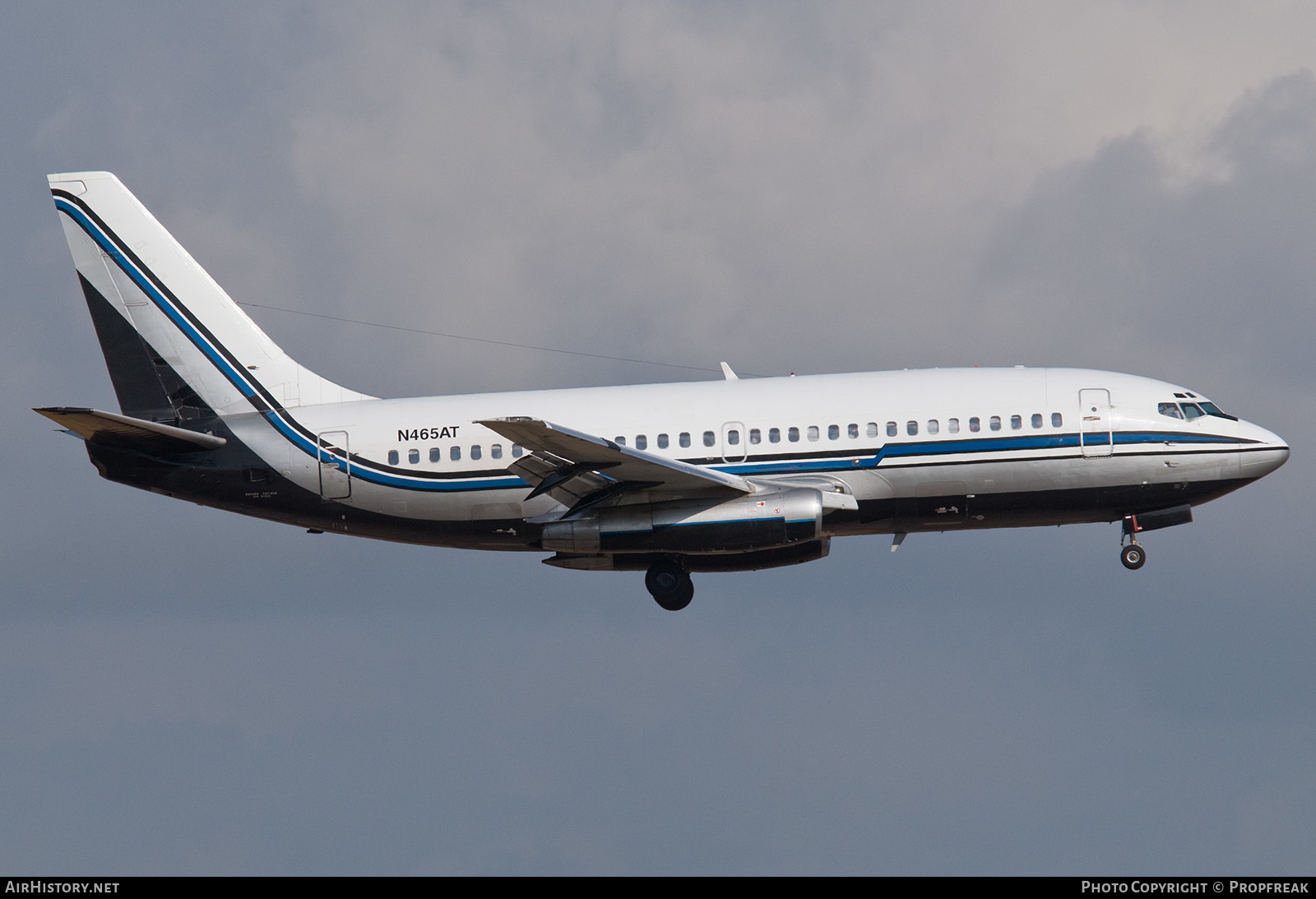 Aircraft Photo of N465AT | Boeing 737-2L7/Adv | AirHistory.net #585383