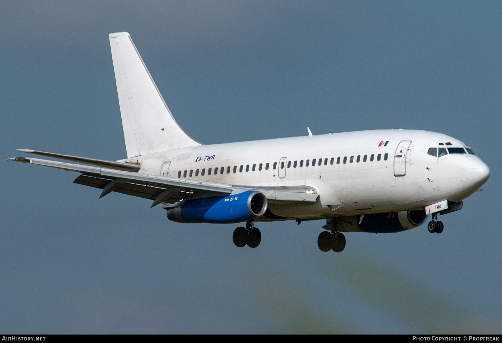 Aircraft Photo of XA-TWR | Boeing 737-2H4/Adv | AirHistory.net #585398