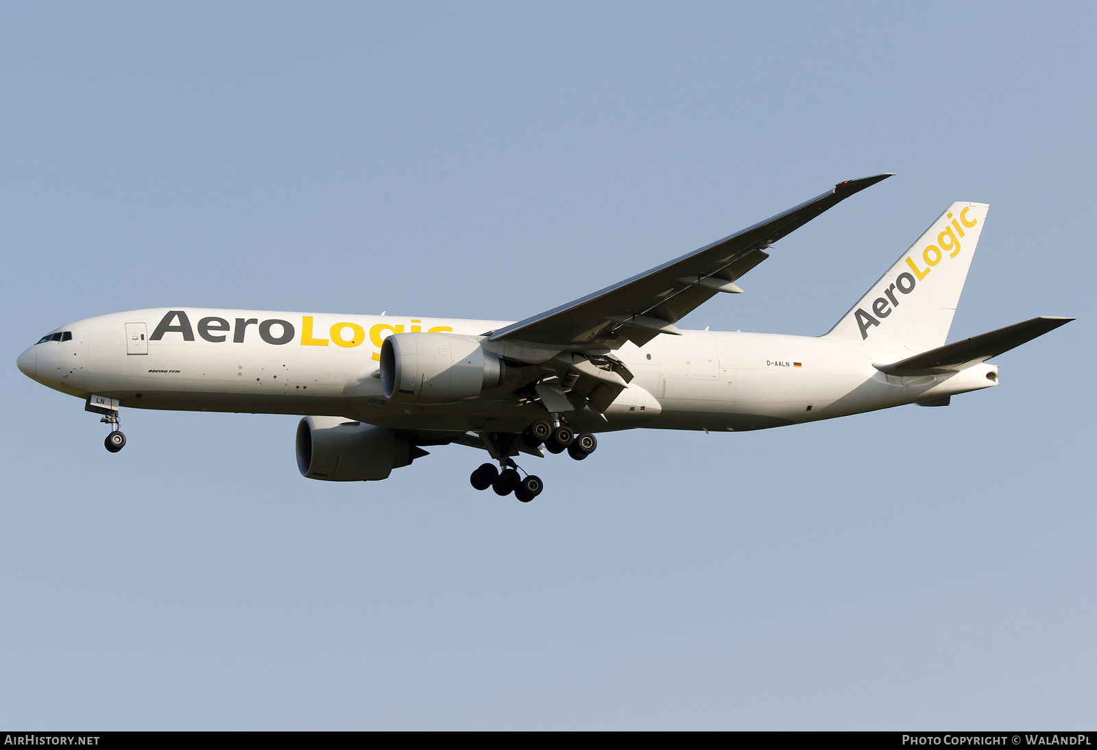 Aircraft Photo of D-AALN | Boeing 777-F | AeroLogic | AirHistory.net #585408