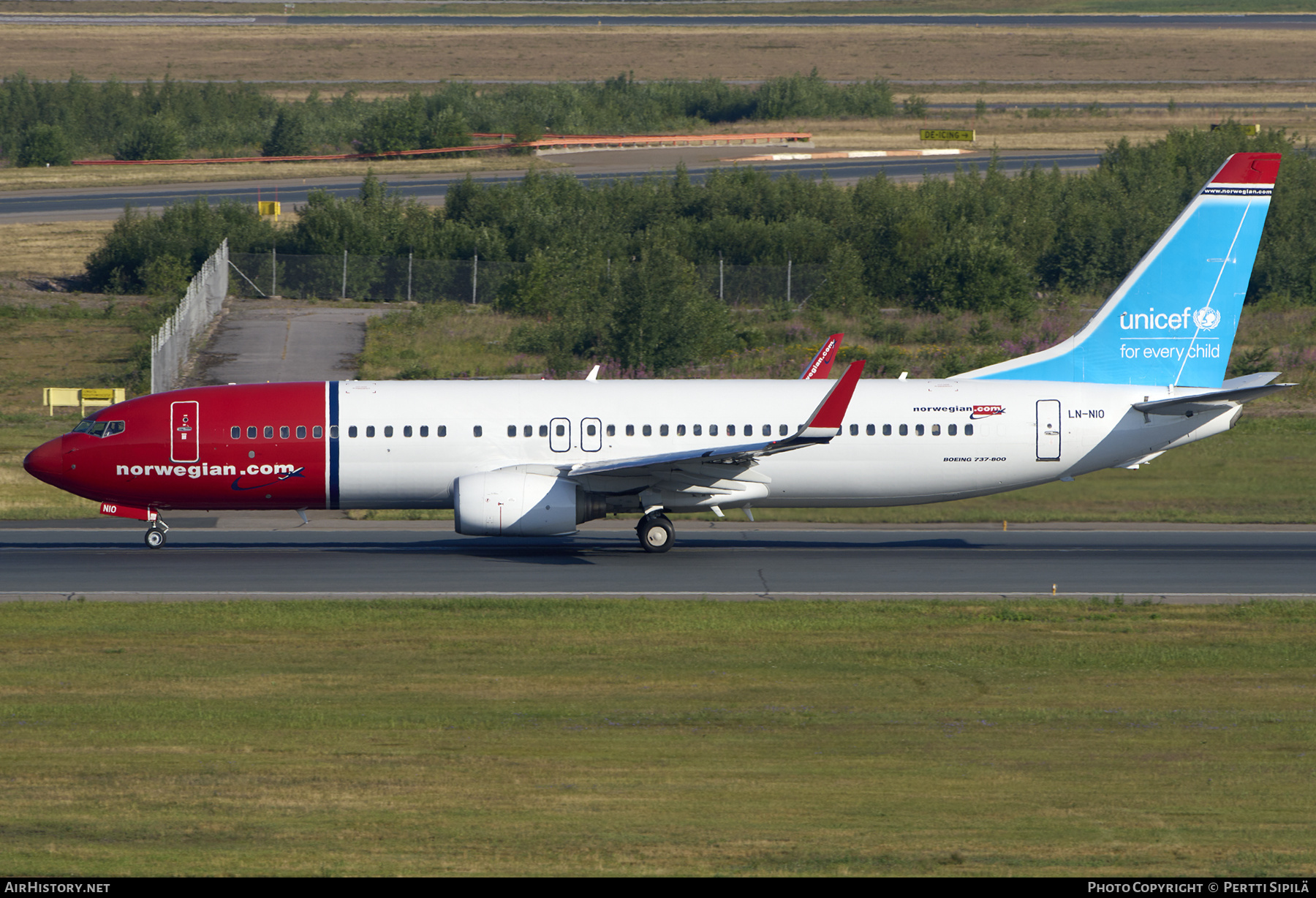 Aircraft Photo of LN-NIO | Boeing 737-81M | Norwegian | AirHistory.net #585414