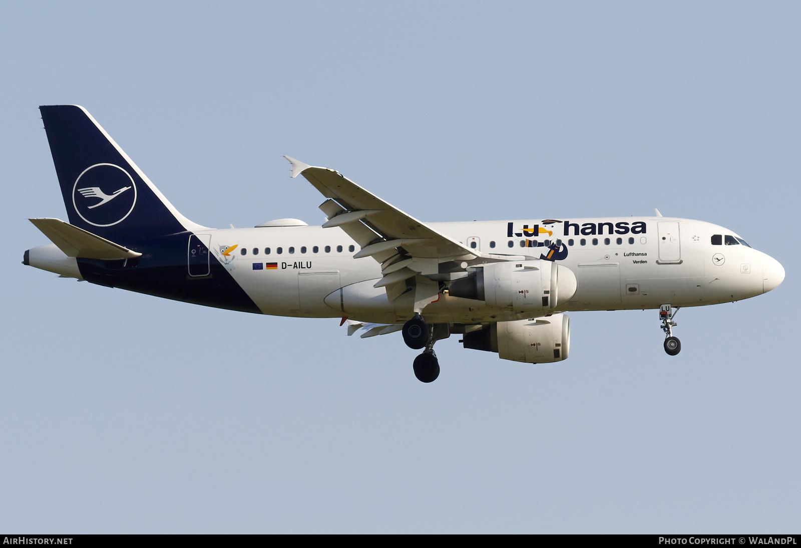 Aircraft Photo of D-AILU | Airbus A319-114 | Lufthansa | AirHistory.net #585427