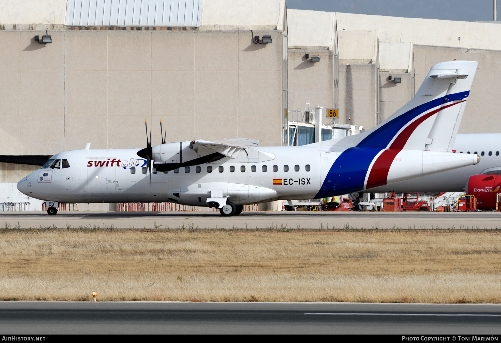 Aircraft Photo of EC-ISX | ATR ATR-42-300/F | Swiftair | AirHistory.net #585451