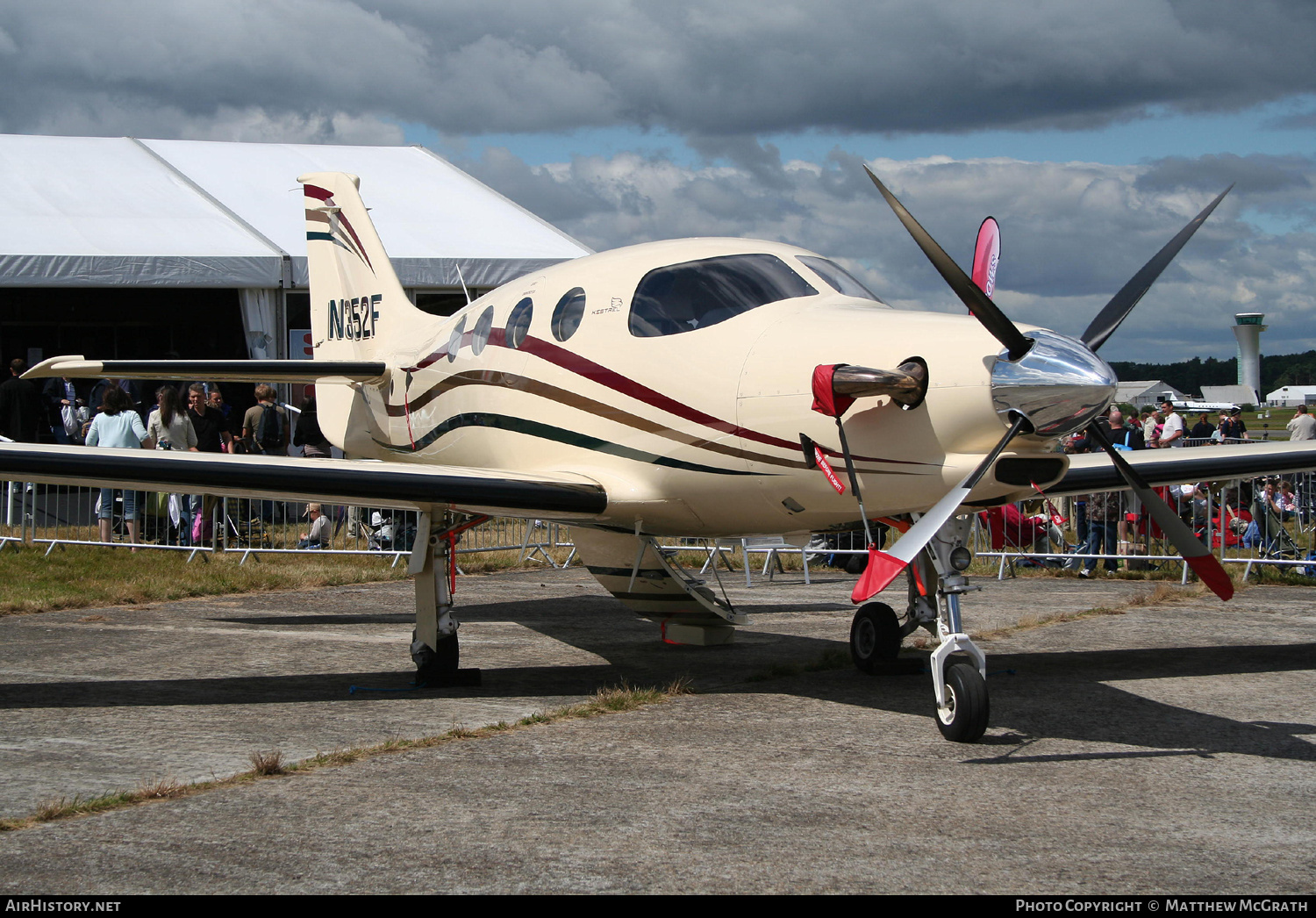 Aircraft Photo of N352F | Farnborough Aircraft Kestrel F1 | Farnborough Aircraft | AirHistory.net #585455