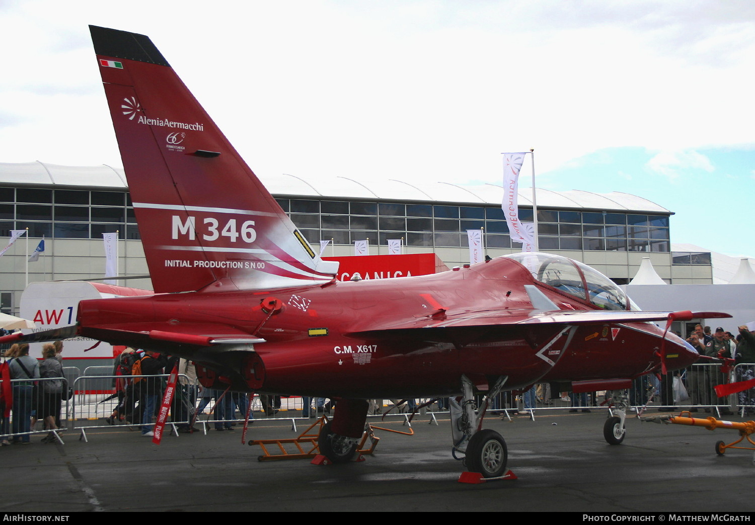 Aircraft Photo of CMX617 | Alenia Aermacchi M-346 Master | Alenia Aermacchi | AirHistory.net #585470