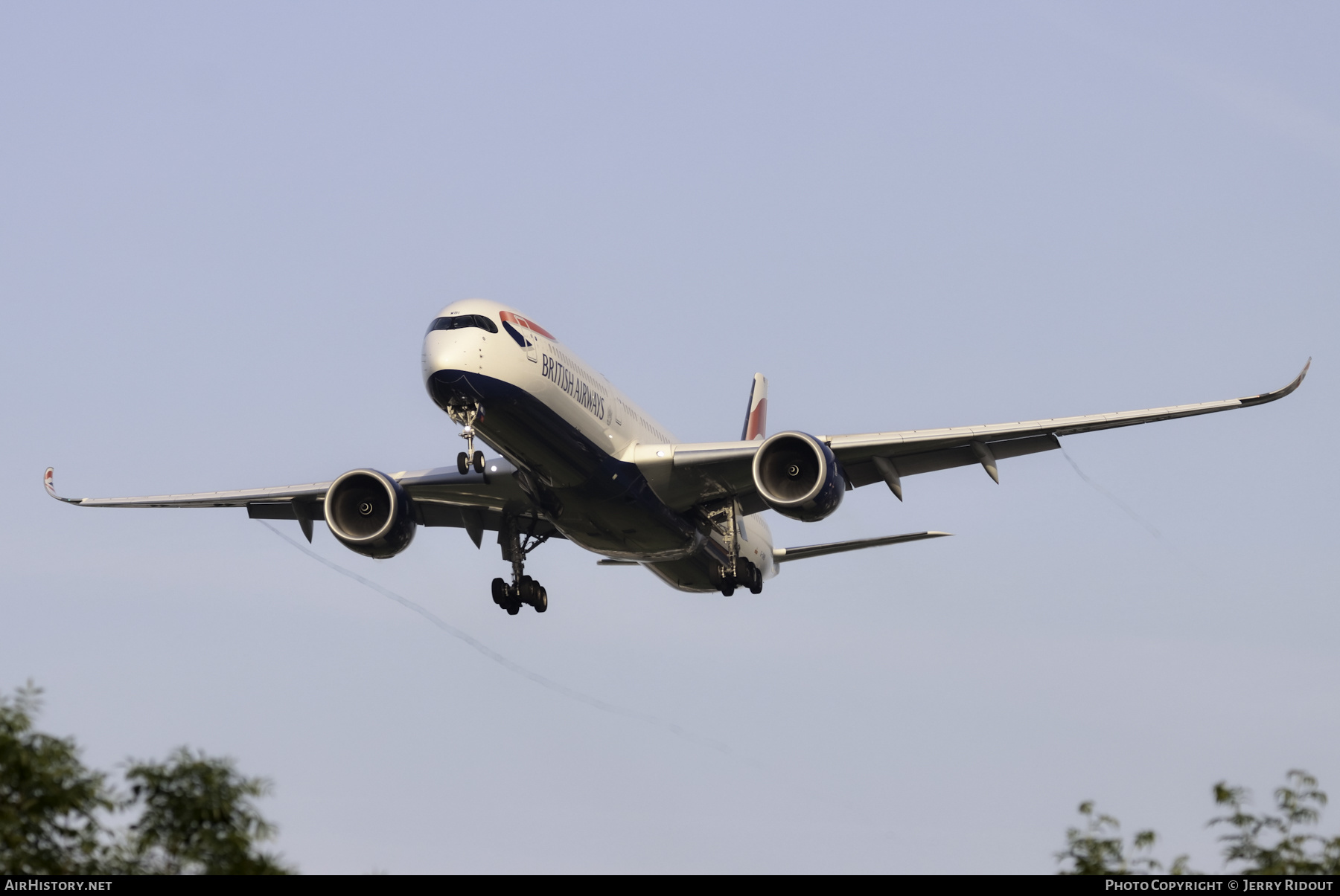 Aircraft Photo of G-XWBK | Airbus A350-1041 | British Airways | AirHistory.net #585489