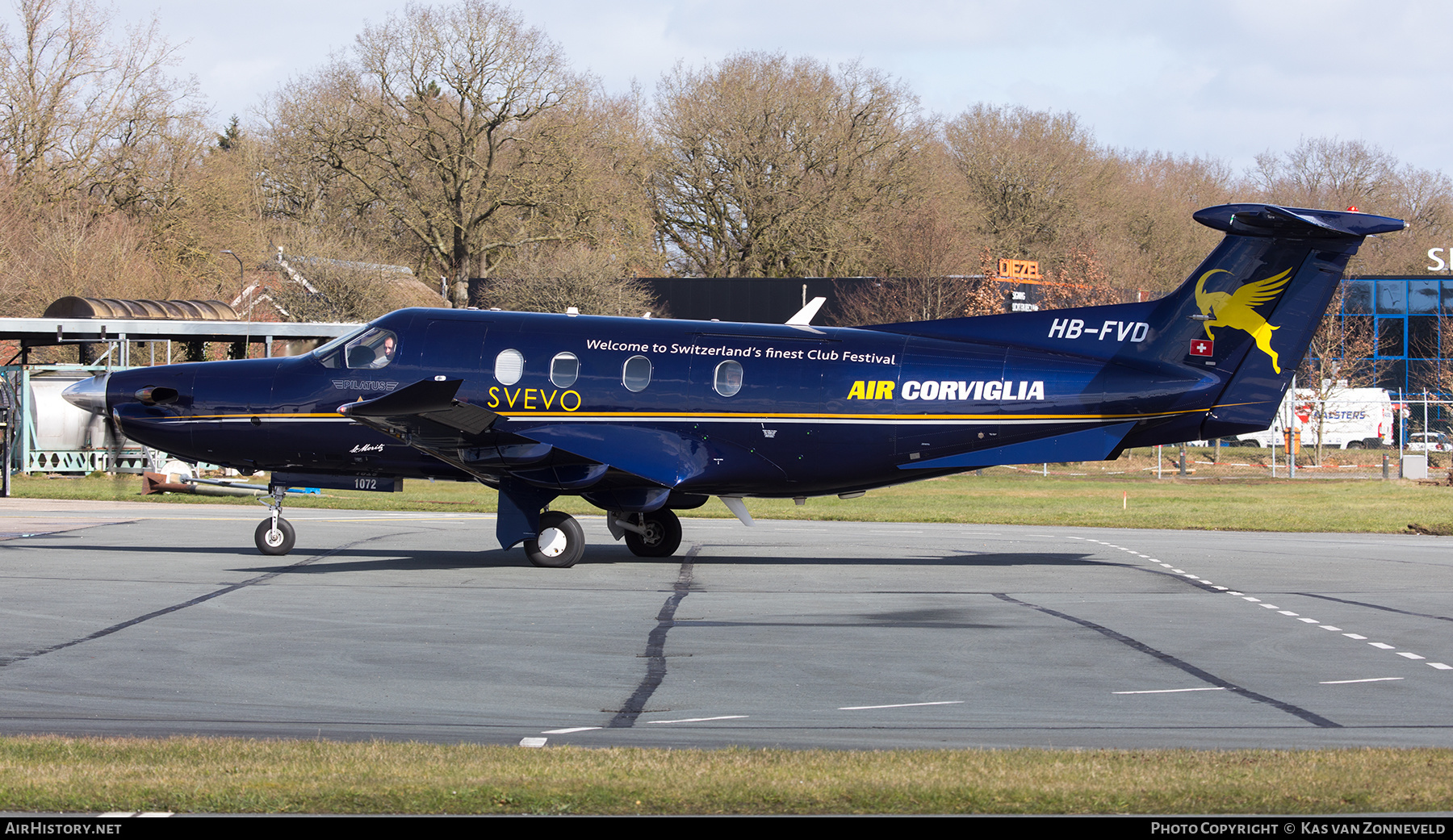 Aircraft Photo of HB-FVD | Pilatus PC-12NG (PC-12/47E) | Air Corviglia | AirHistory.net #585500