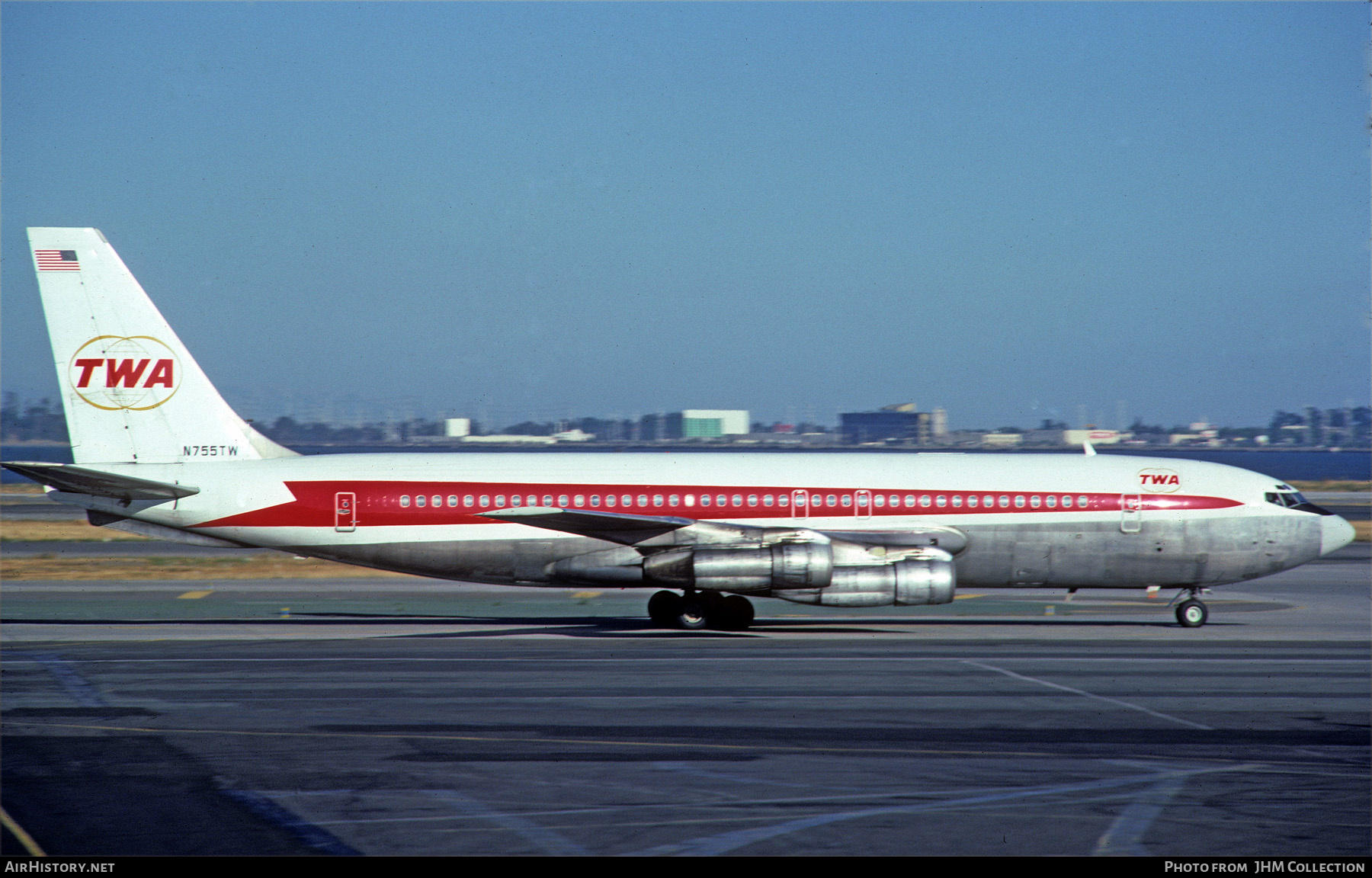 Aircraft Photo of N755TW | Boeing 707-131B | Trans World Airlines - TWA | AirHistory.net #585508