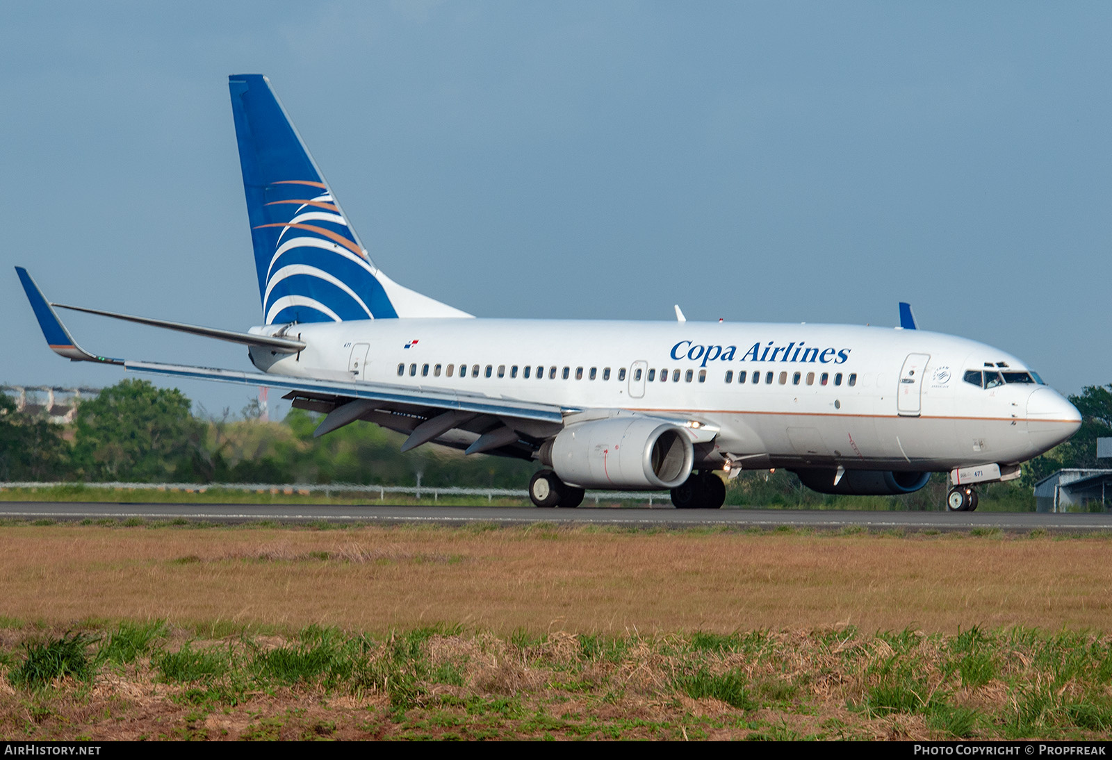 Aircraft Photo of HP-1371CMP | Boeing 737-7V3 | Copa Airlines | AirHistory.net #585535