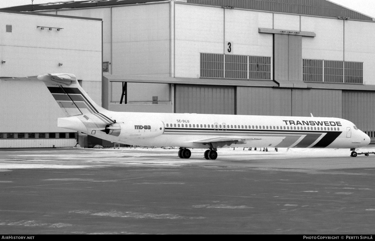 Aircraft Photo of SE-DLU | McDonnell Douglas MD-83 (DC-9-83) | Transwede Airways | AirHistory.net #585544