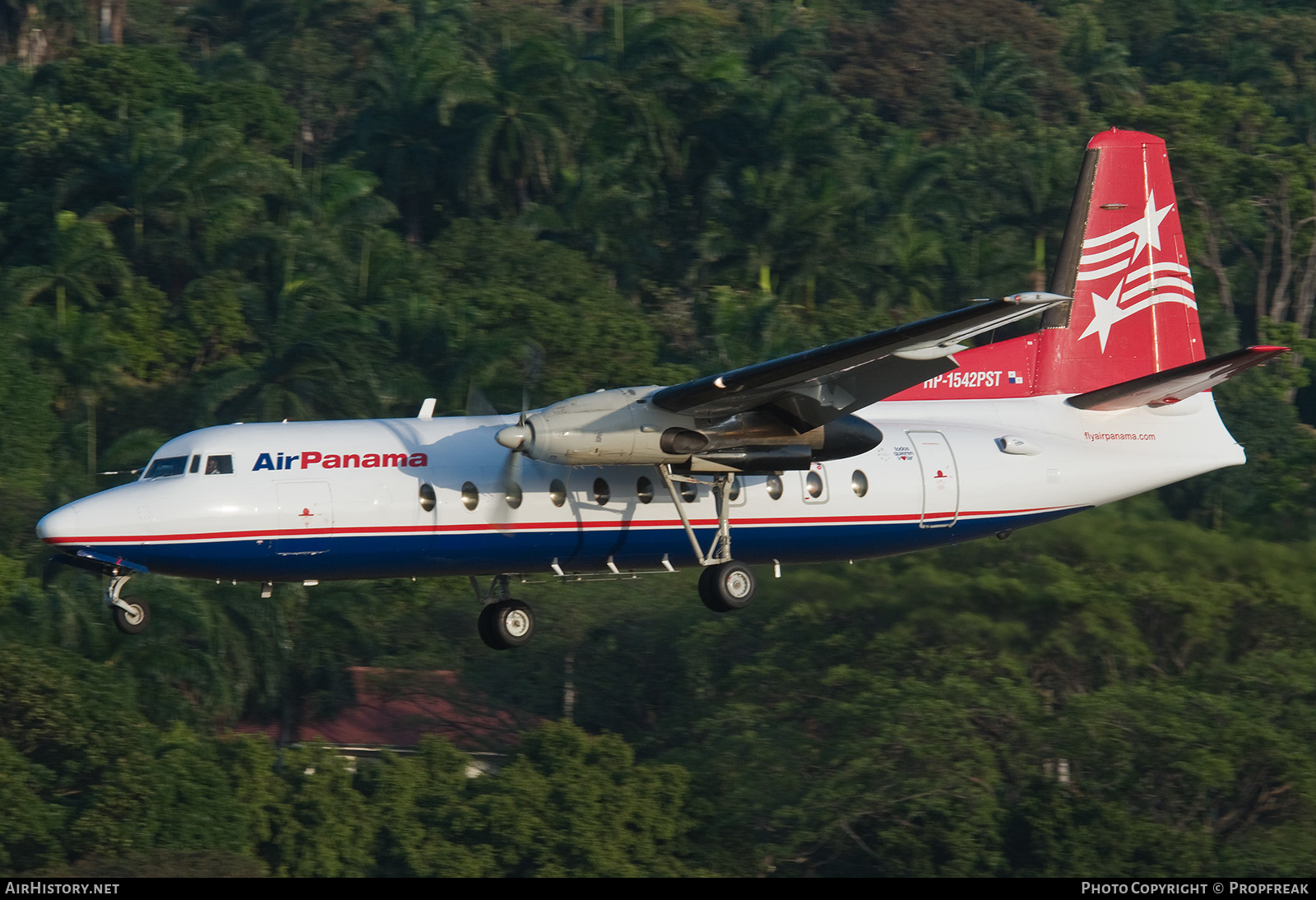 Aircraft Photo of HP-1542PST | Fokker F27-500 Friendship | Air Panamá | AirHistory.net #585552