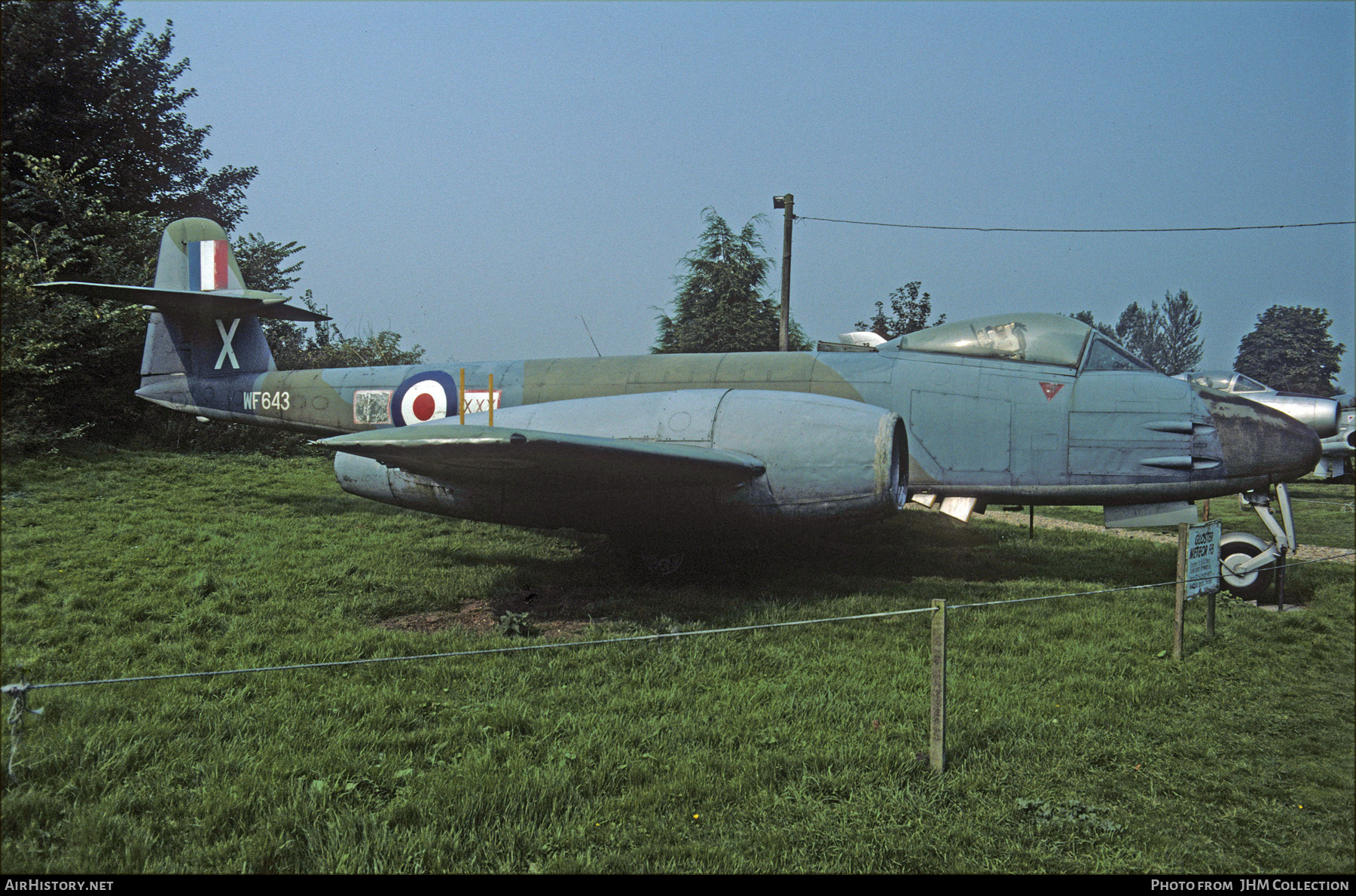 Aircraft Photo of WF643 | Gloster Meteor F8 | UK - Air Force | AirHistory.net #585555