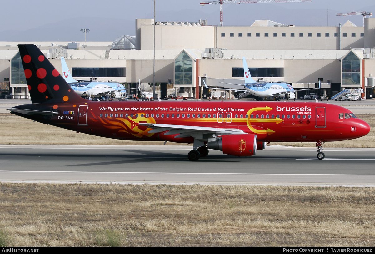 Aircraft Photo of OO-SNO | Airbus A320-214 | Brussels Airlines | AirHistory.net #585557