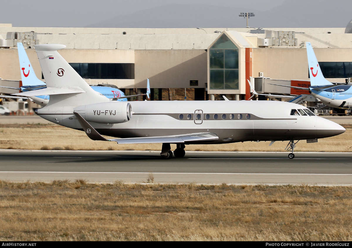 Aircraft Photo of YU-FVJ | Dassault Falcon 2000LX | AirHistory.net #585581
