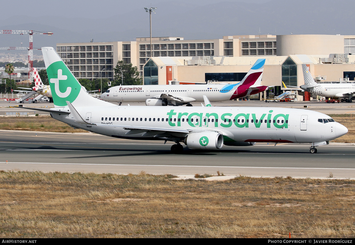 Aircraft Photo of PH-HSG | Boeing 737-8K2 | Transavia | AirHistory.net #585587