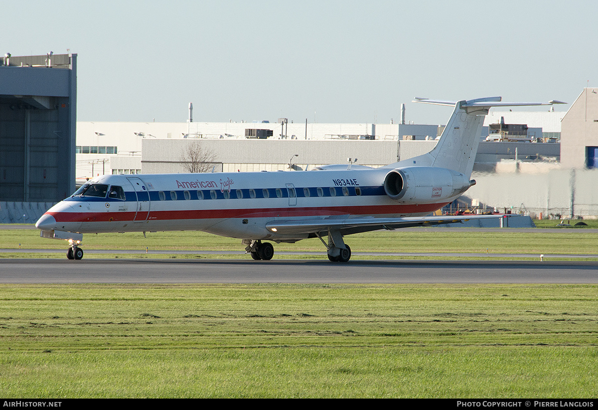 Aircraft Photo of N834AE | Embraer ERJ-140LR (EMB-135KL) | American Eagle | AirHistory.net #585599