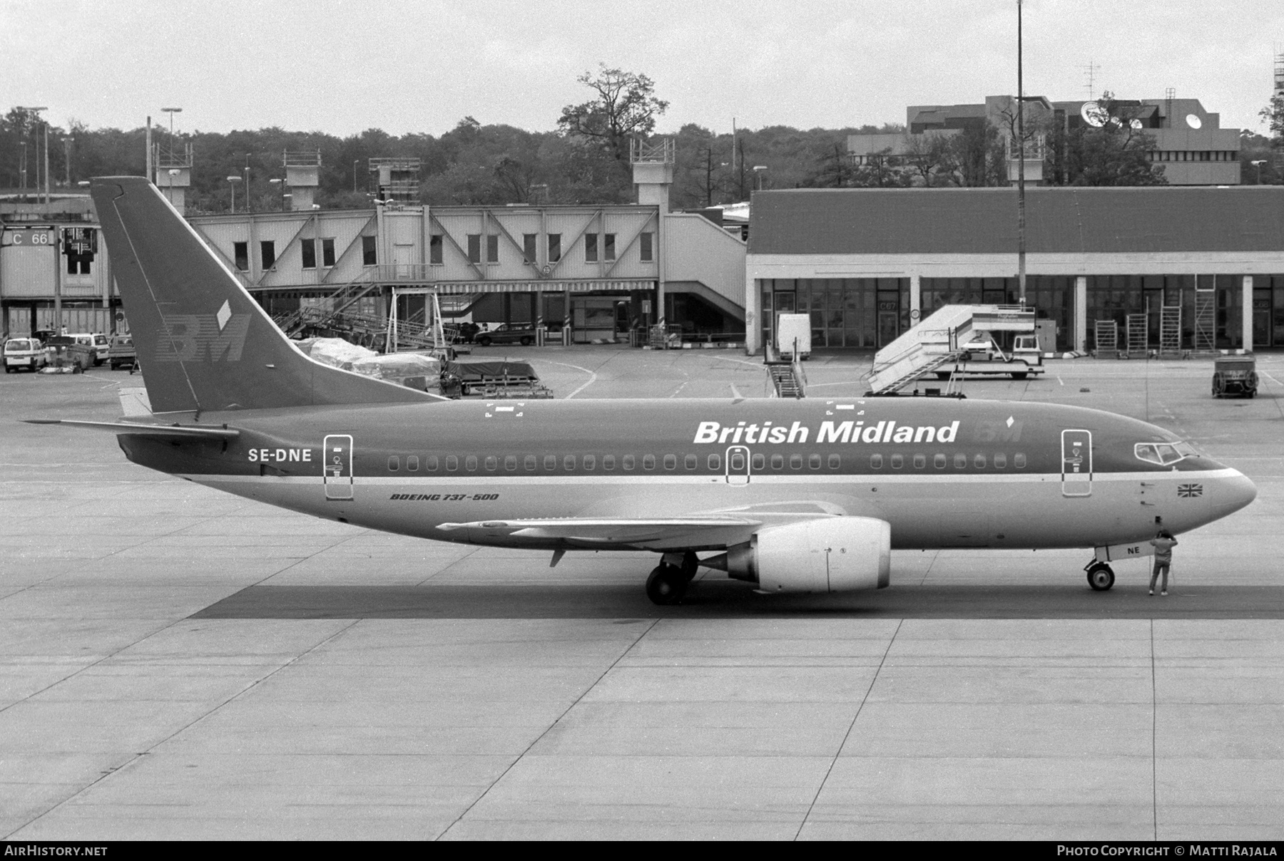 Aircraft Photo of SE-DNE | Boeing 737-59D | British Midland Airways - BMA | AirHistory.net #585606