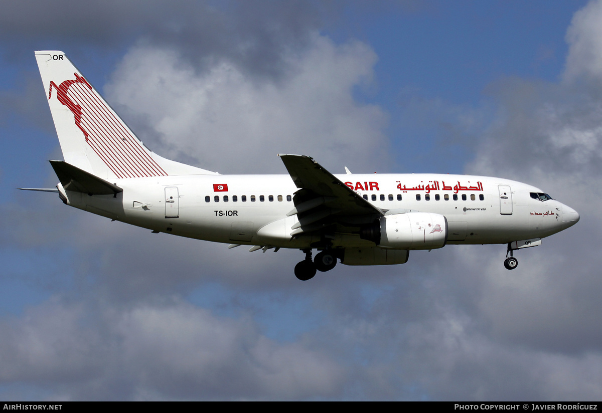 Aircraft Photo of TS-IOR | Boeing 737-6H3 | Tunisair | AirHistory.net #585611